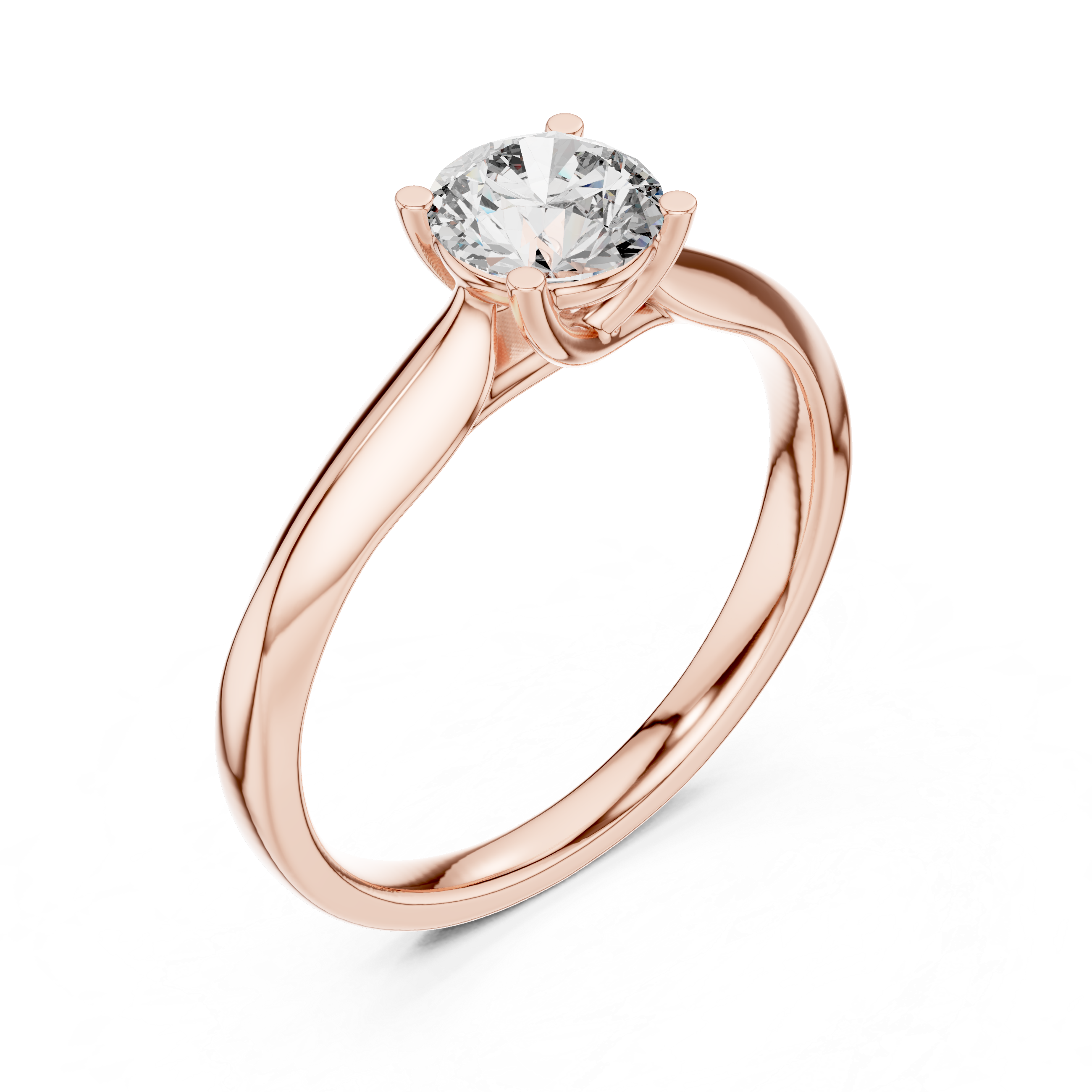 1 ct Round Solitaire