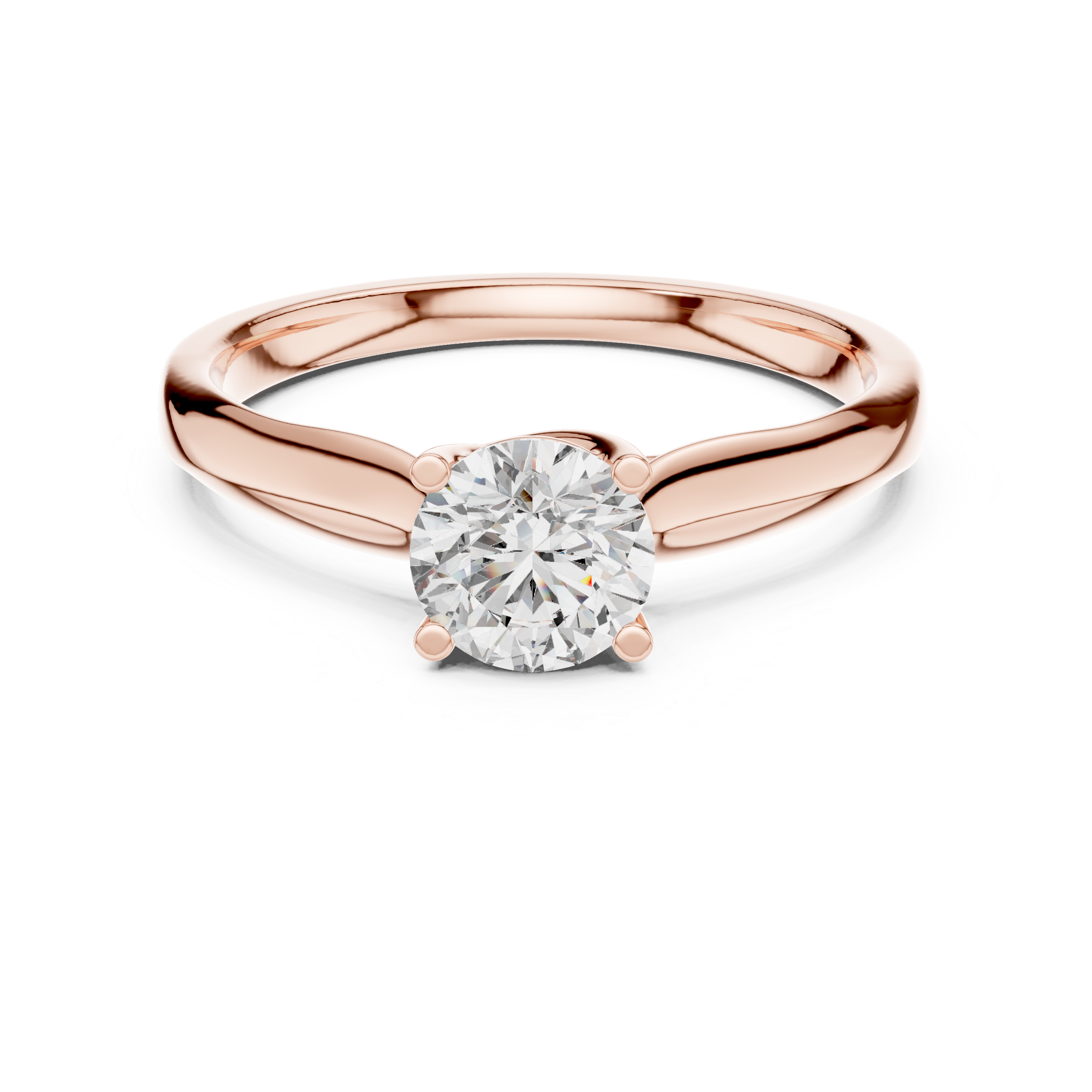 1 ct Round Solitaire