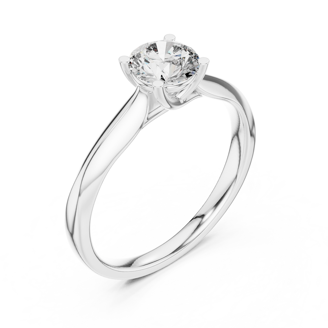 1 ct Round Solitaire