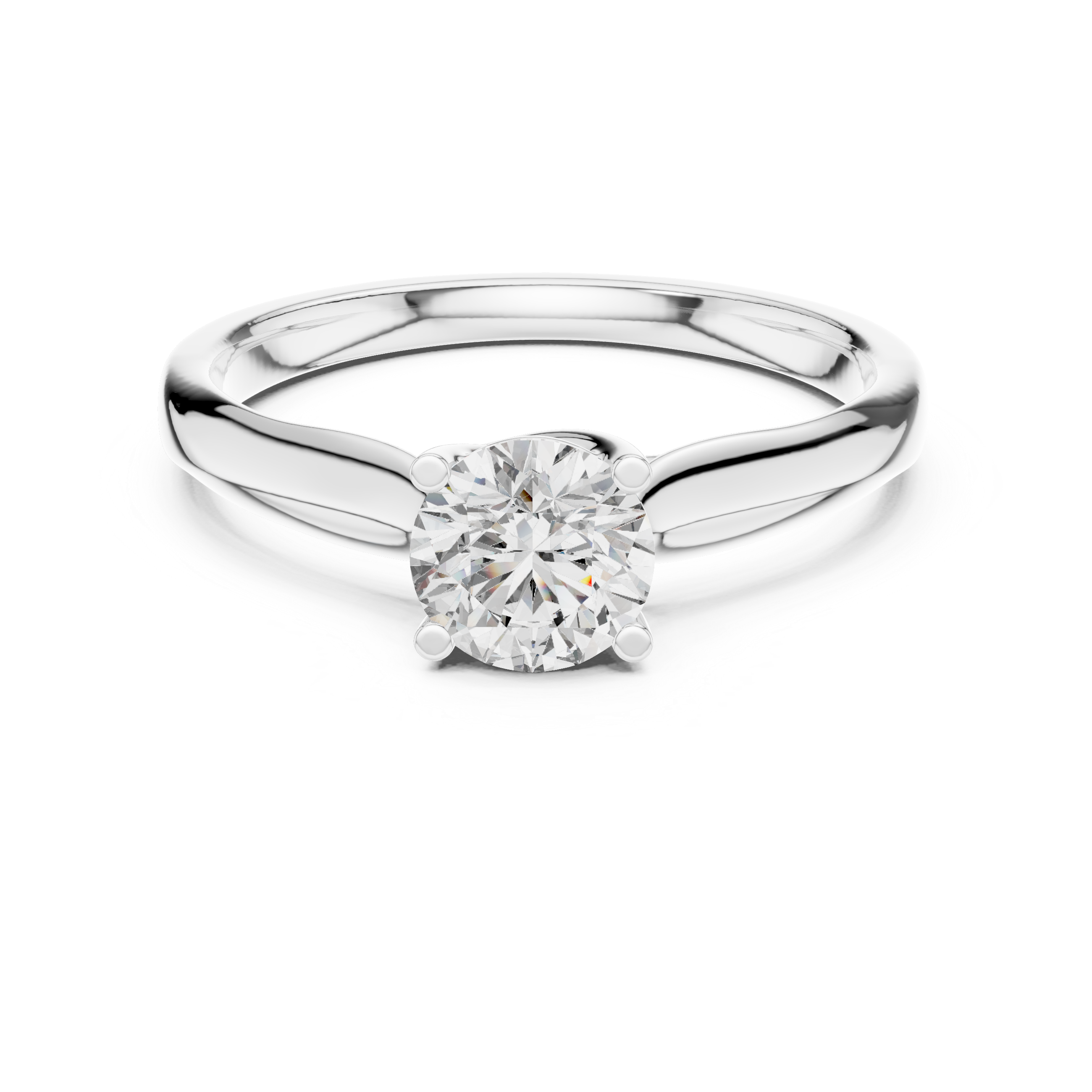 1 ct Round Solitaire