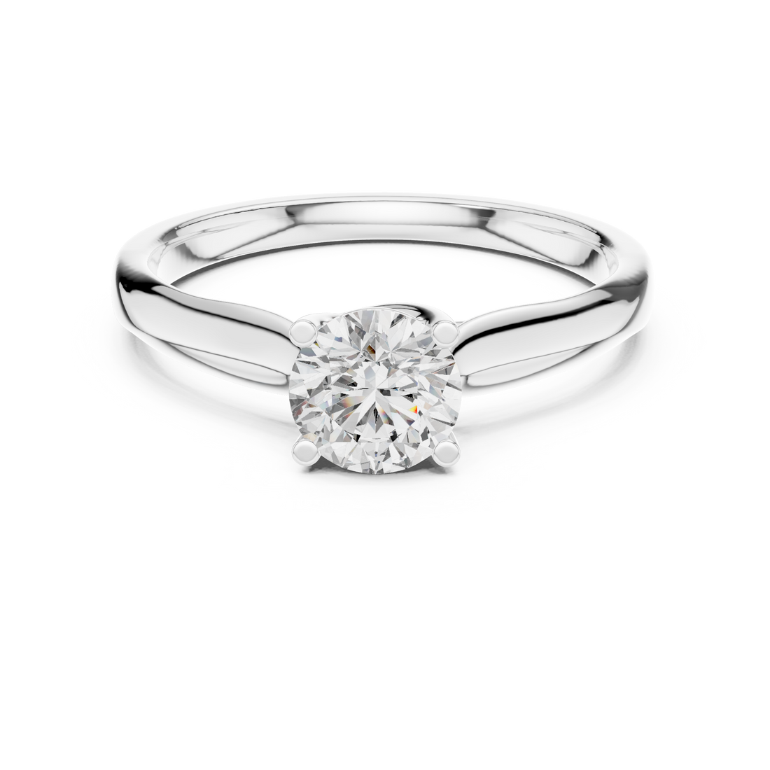 1 ct Round Solitaire