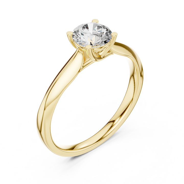 1 ct Round Solitaire