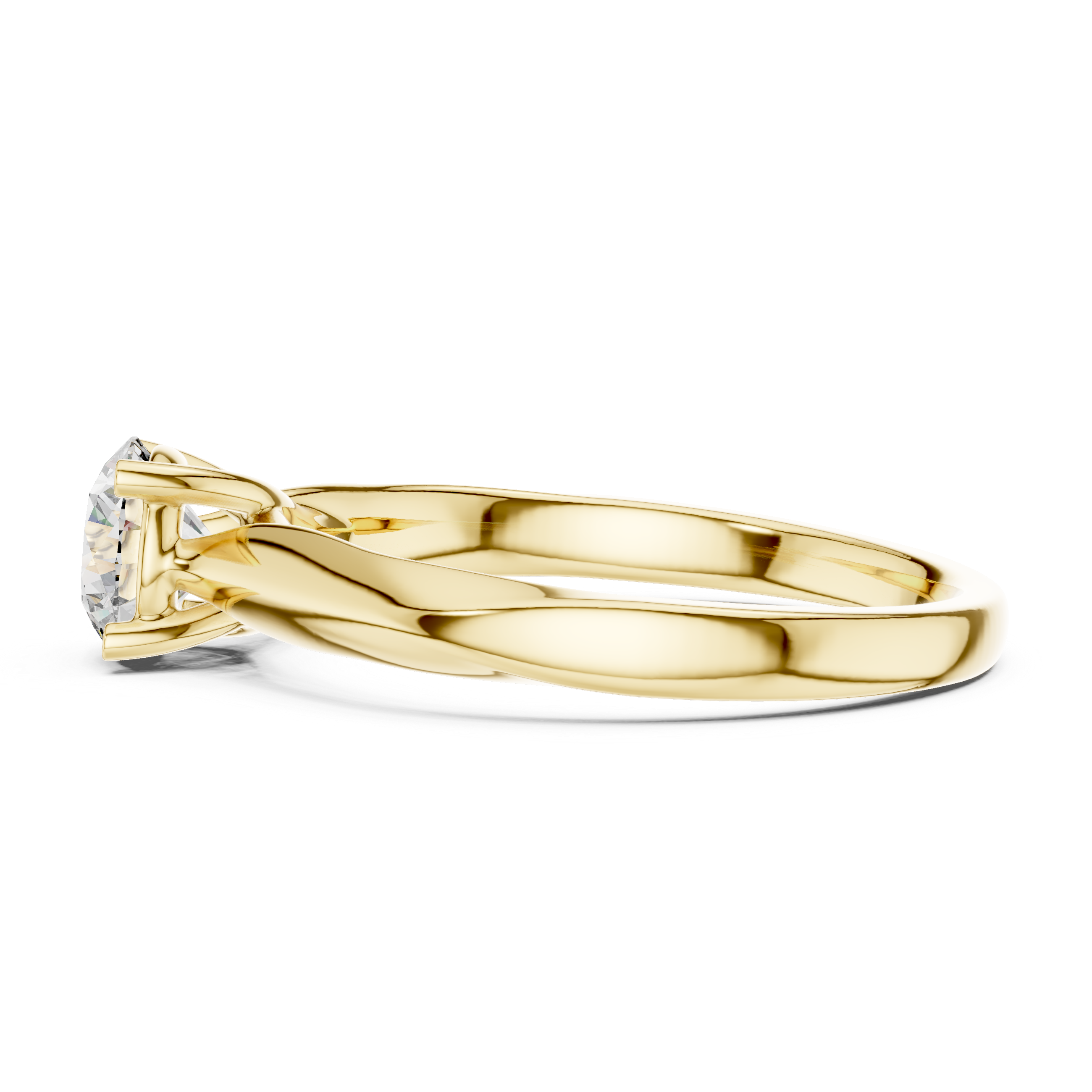 1 ct Round Solitaire