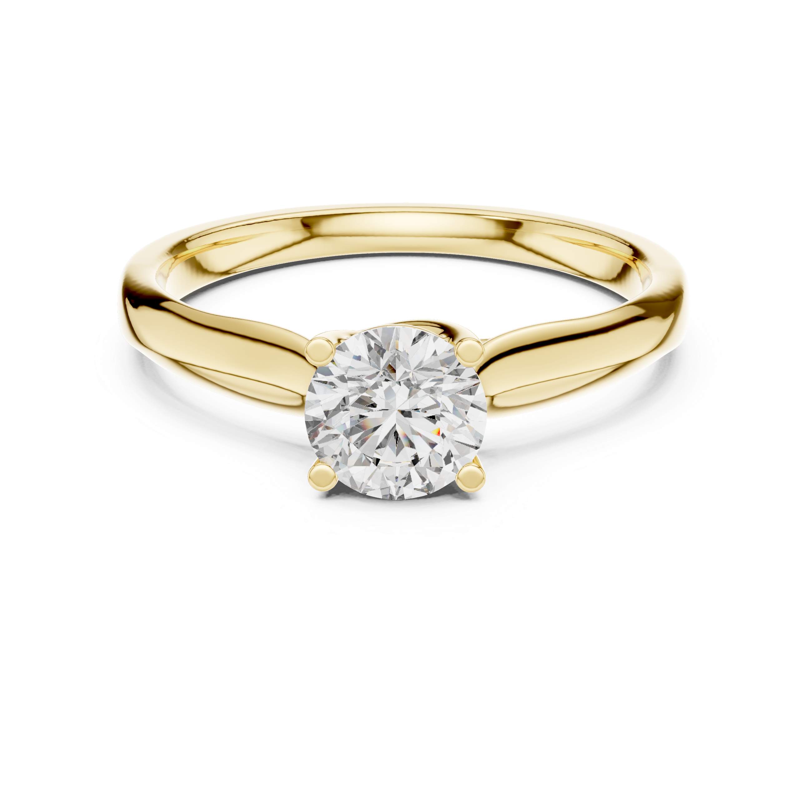 1 ct Round Solitaire