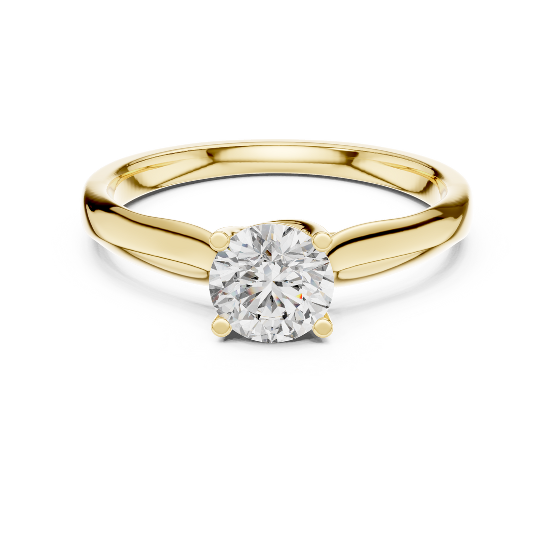 1 ct Round Solitaire