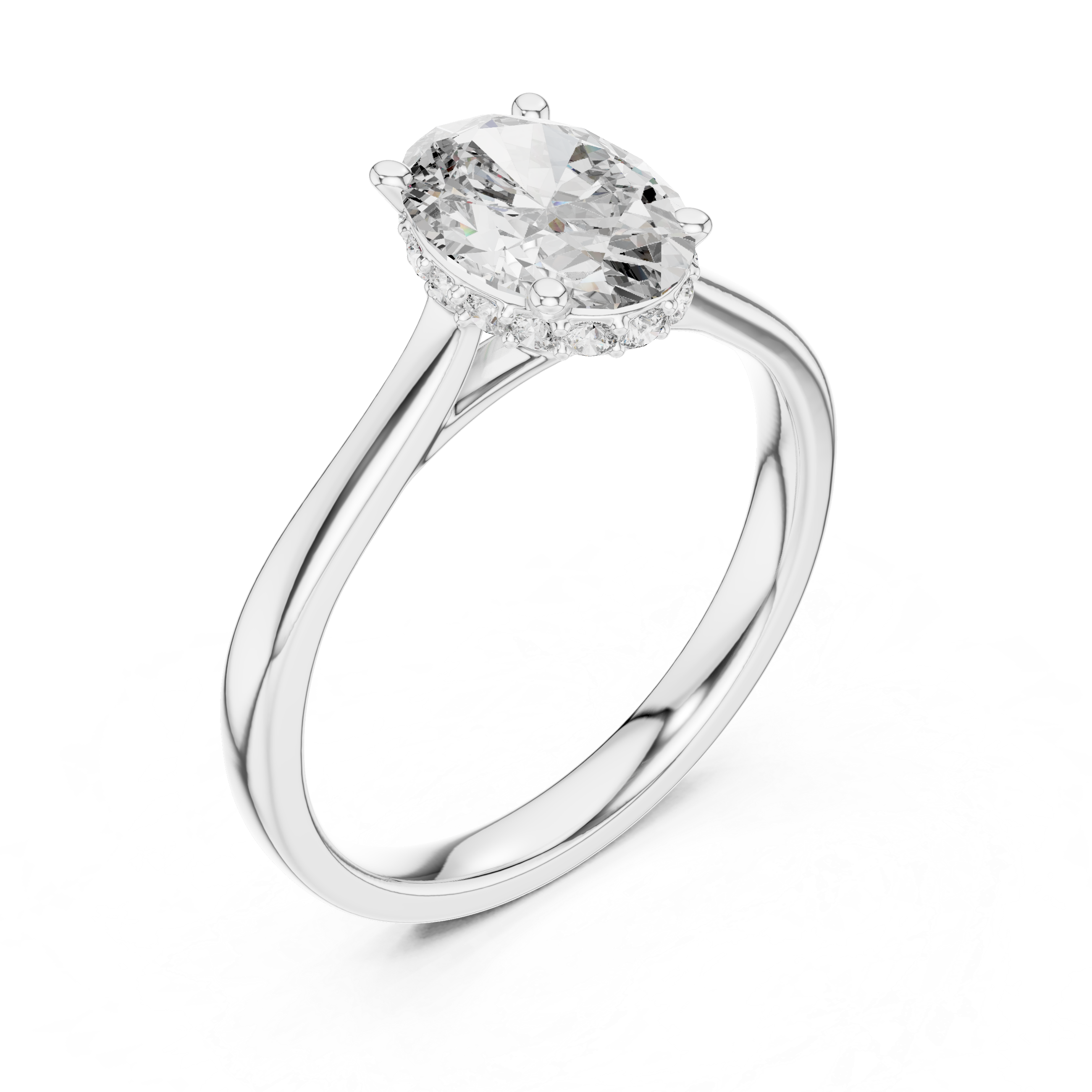 2 Ct Grace Oval Ring
