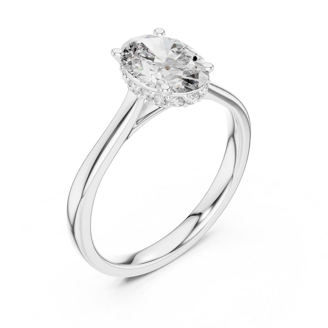 2 Ct Grace Oval Ring