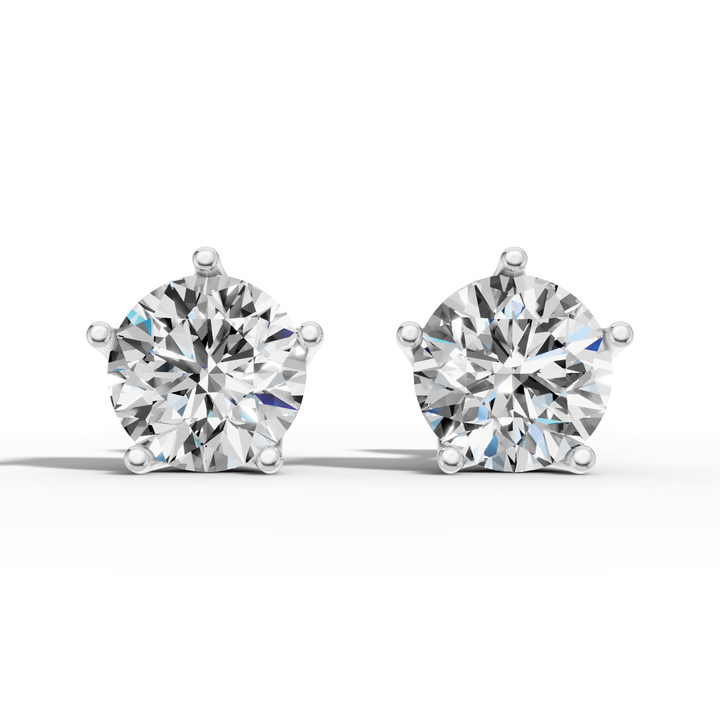 6ct Solitaire Studs