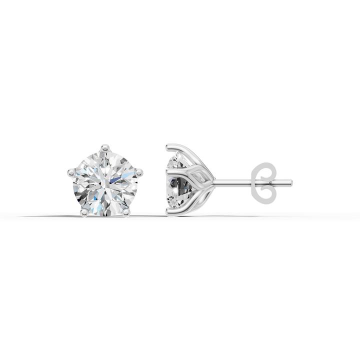 2ct Cushion Square studs