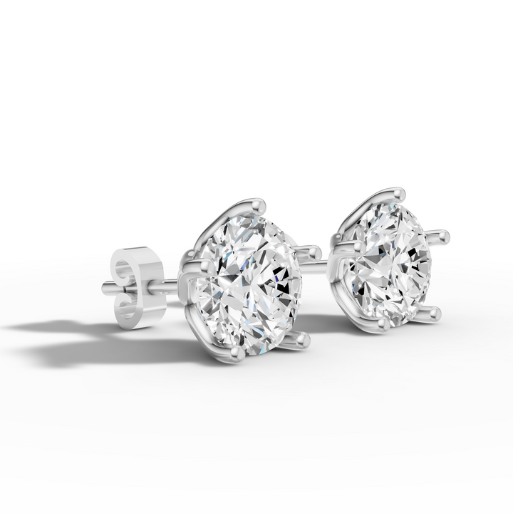 6ct Solitaire Studs