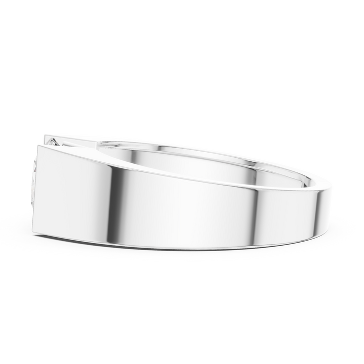 Classic gents solitaire ring