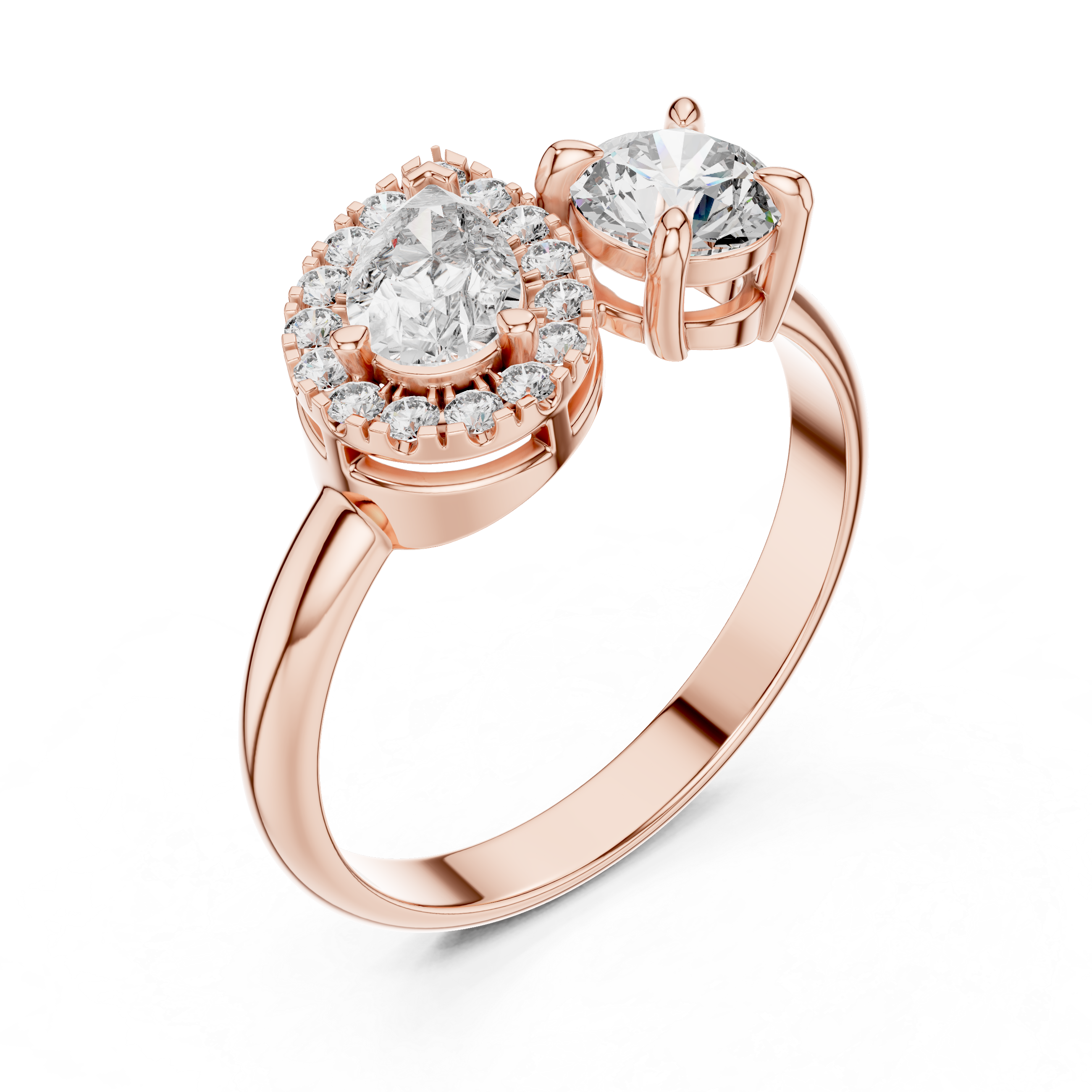 Toi-et-Moi Ring