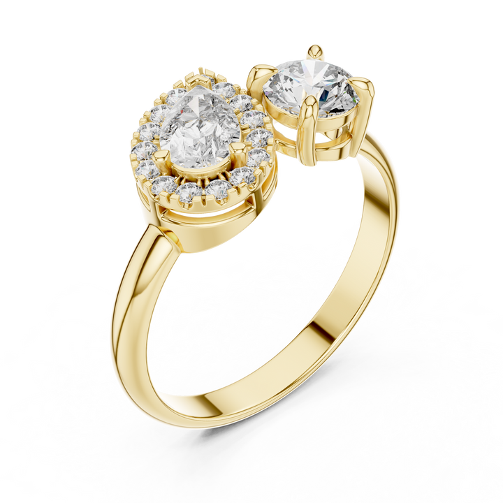 Toi-et-Moi Ring