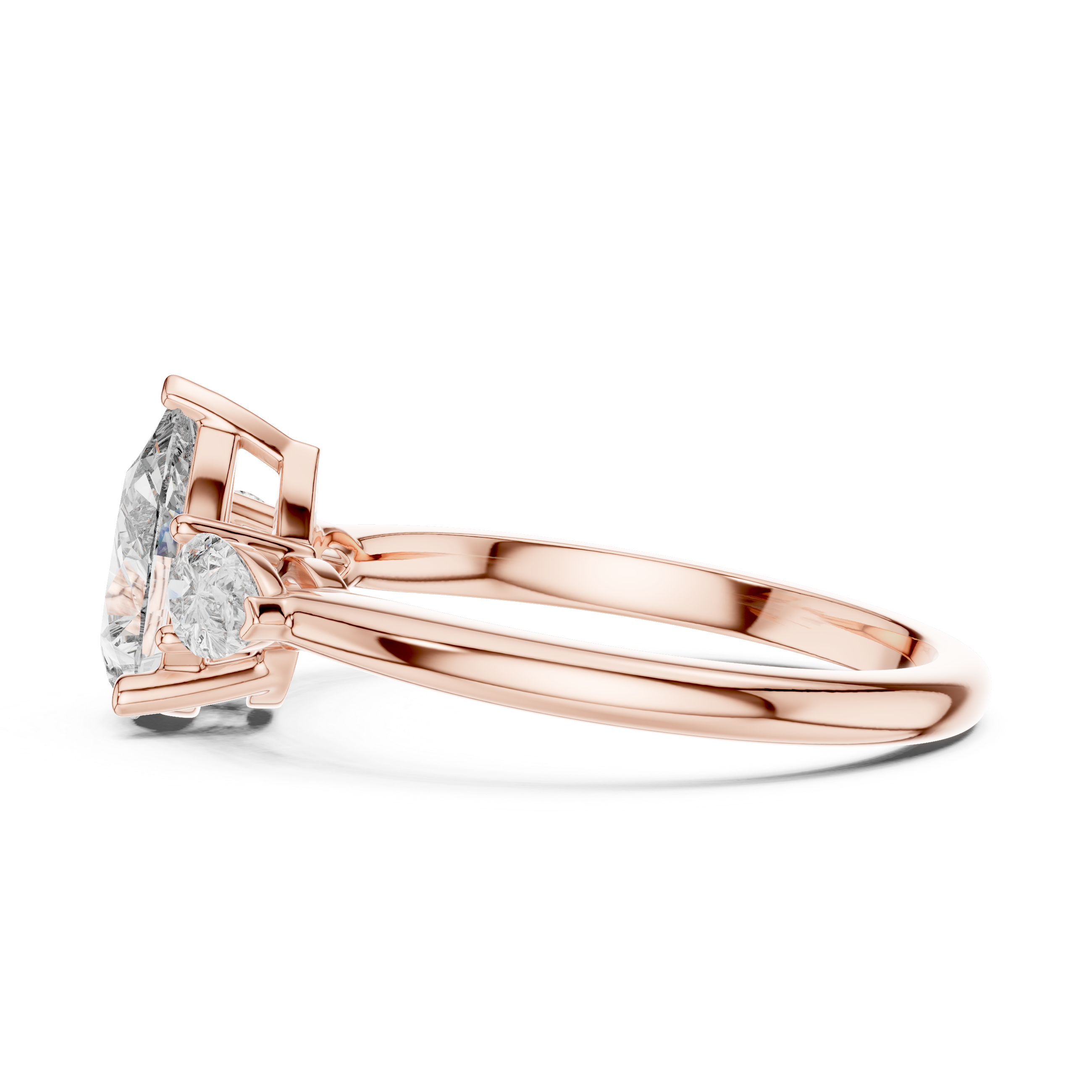 2 ct Pear Aria Ring