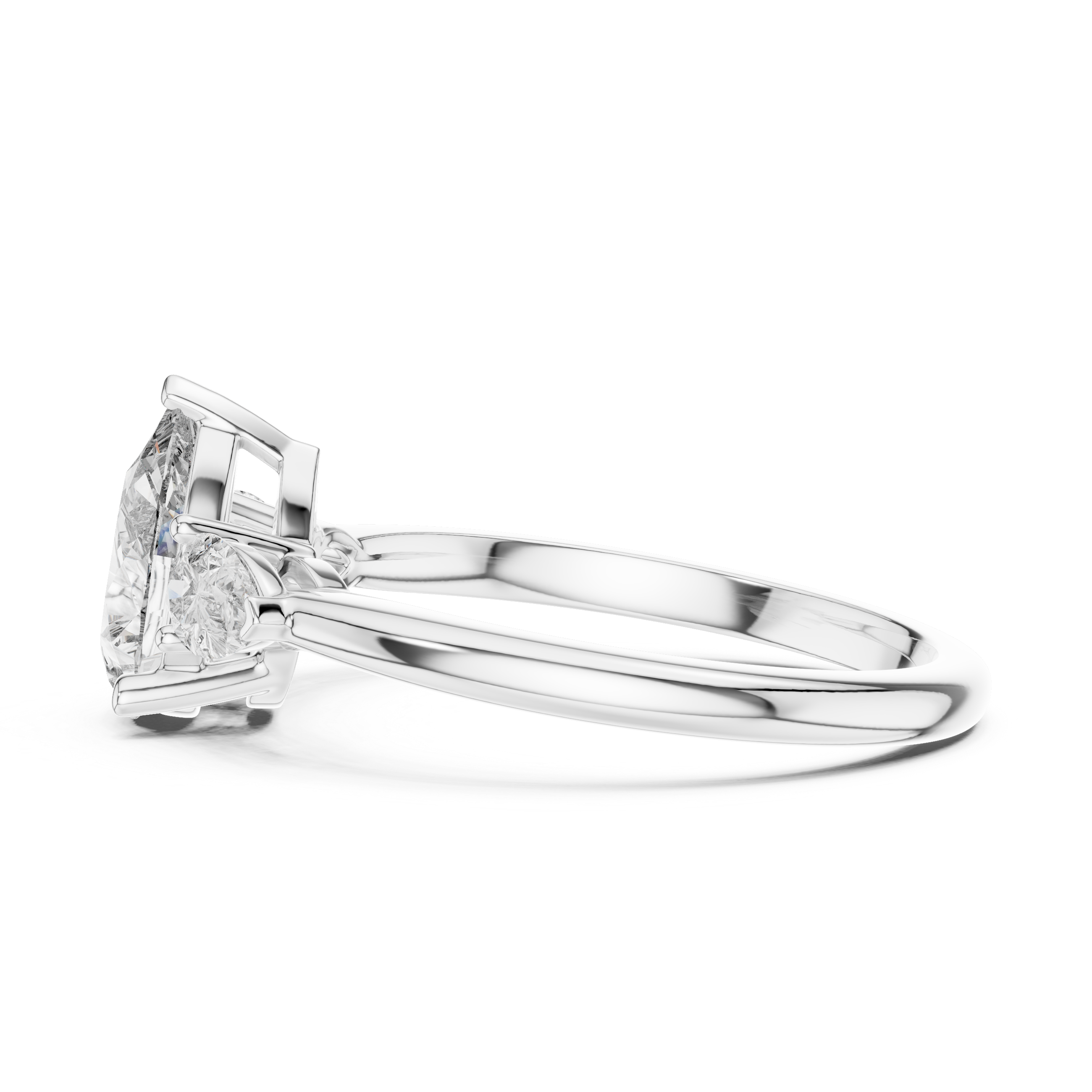 2 ct Pear Aria Ring