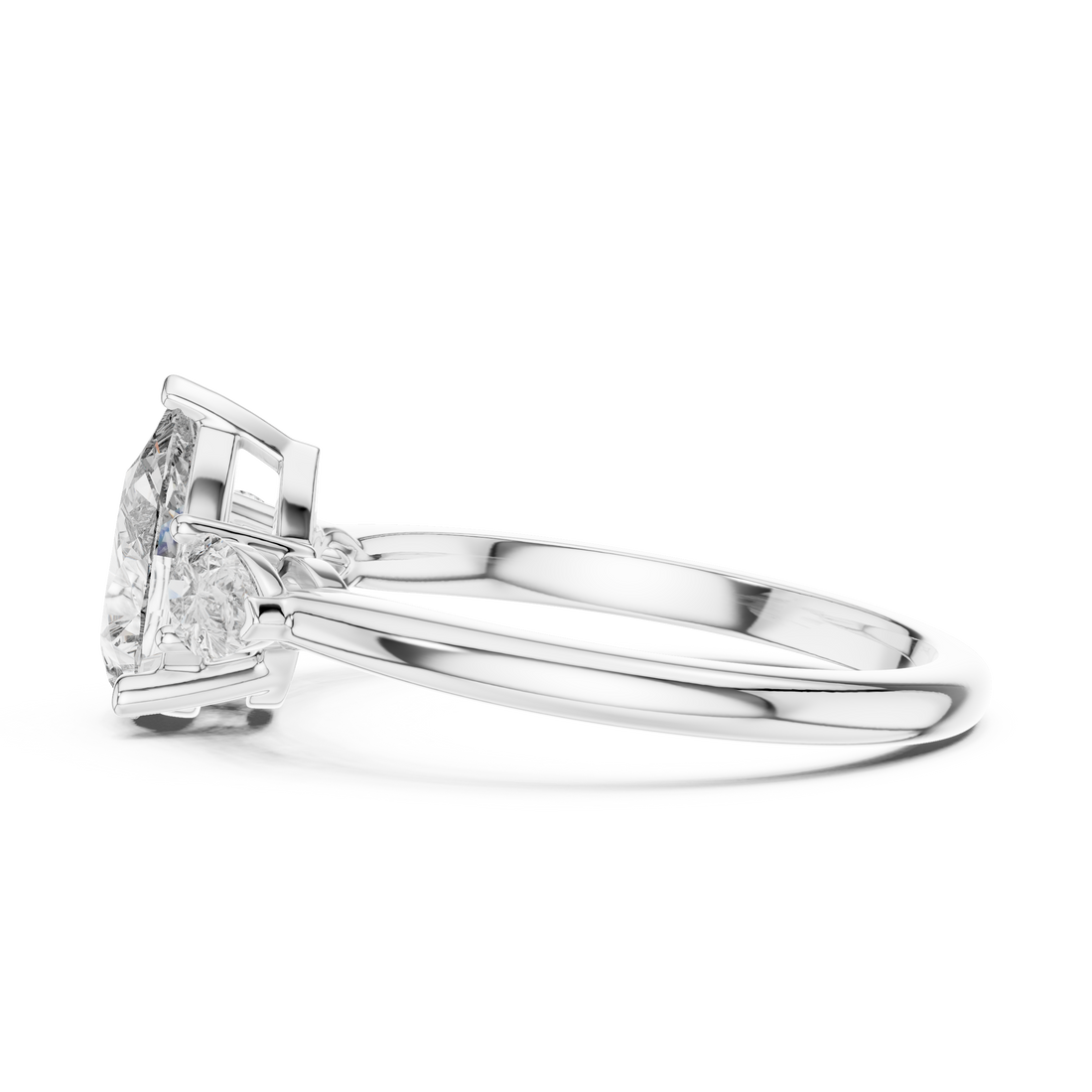 2 ct Pear Aria Ring