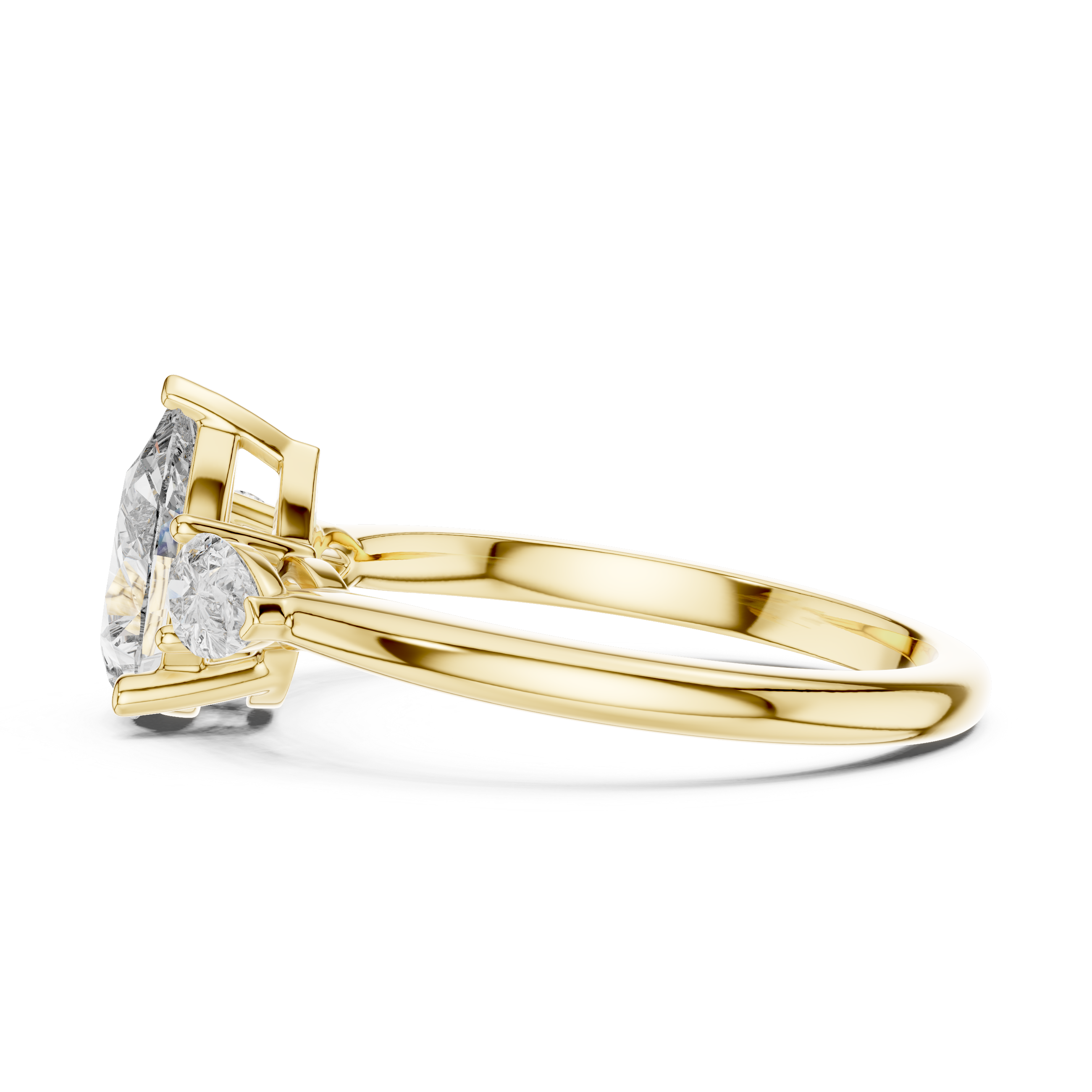 2 ct Pear Aria Ring