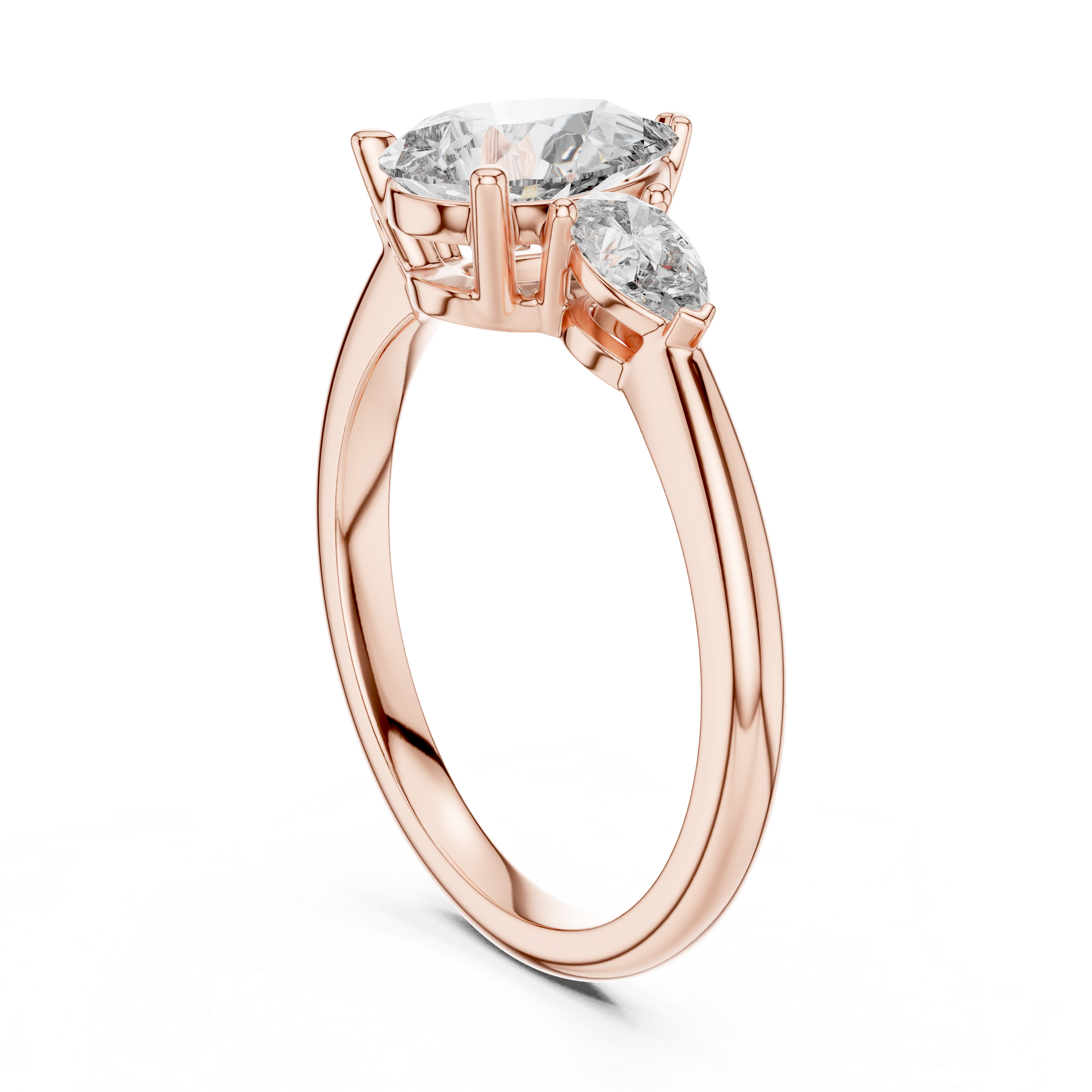 2 ct Pear Aria Ring