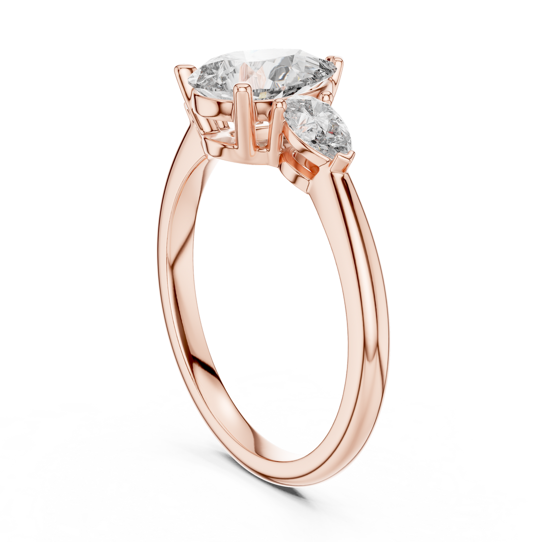 2 ct Pear Aria Ring