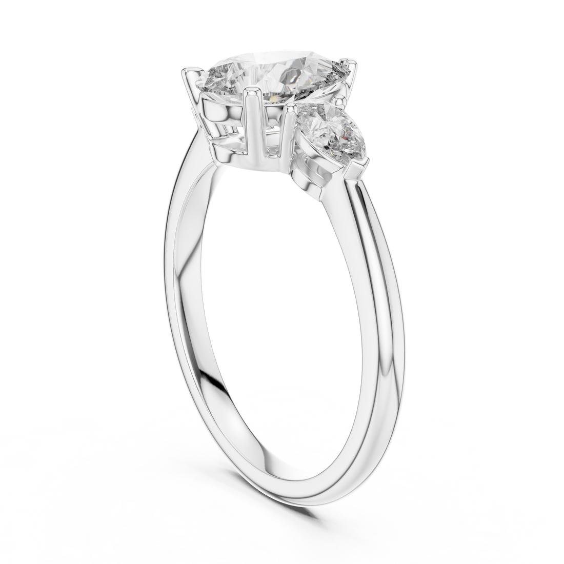 2 ct Pear Aria Ring