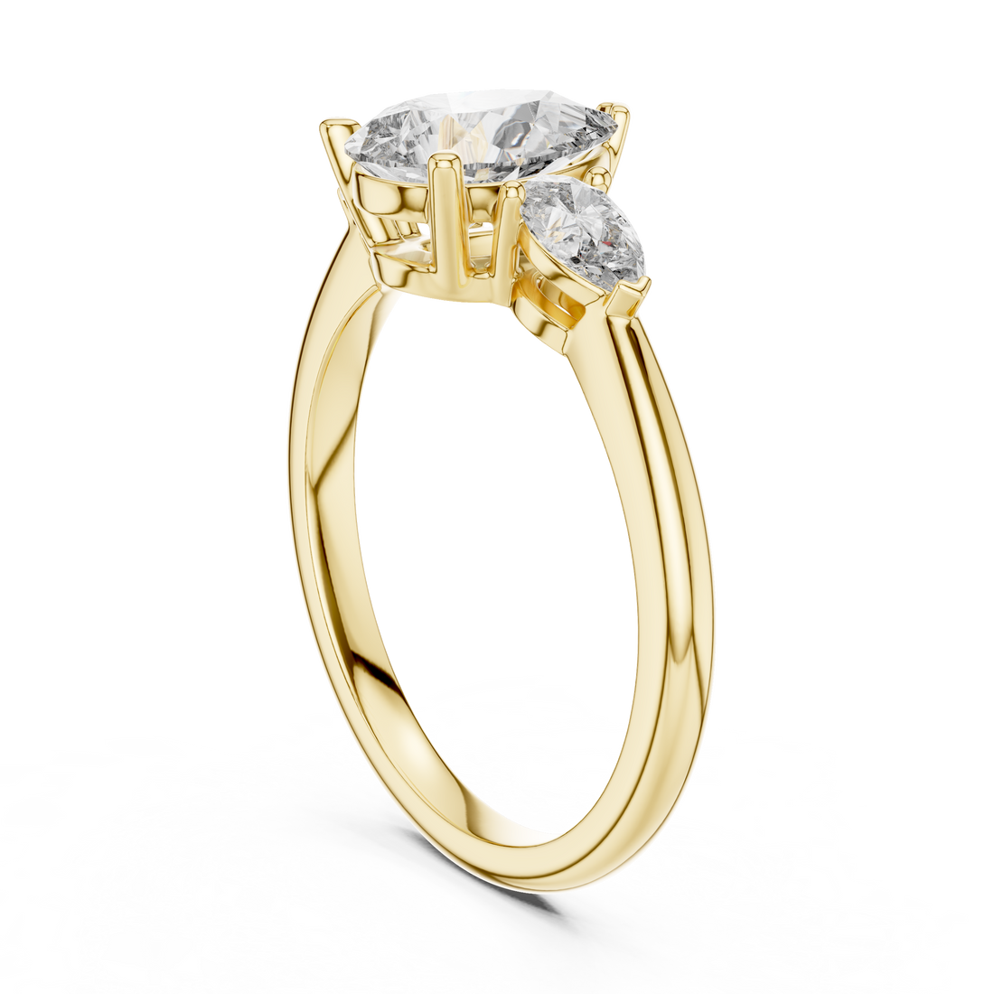 2 ct Pear Aria Ring