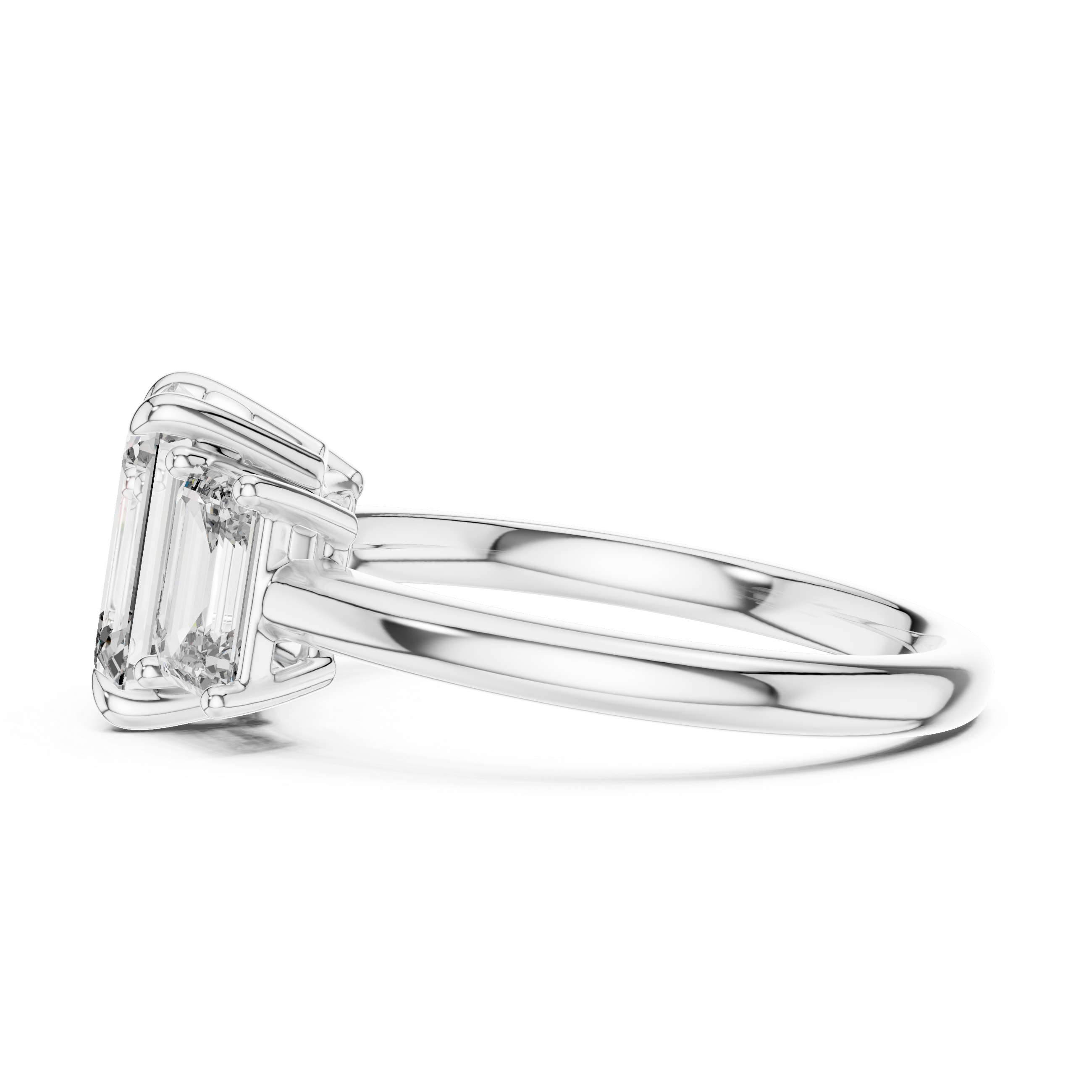 3ct Emerald Trio