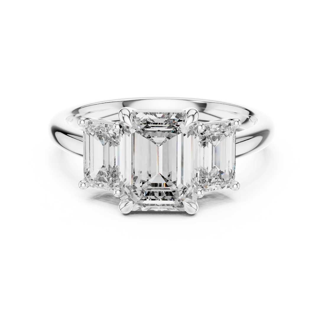 3ct Emerald Trio