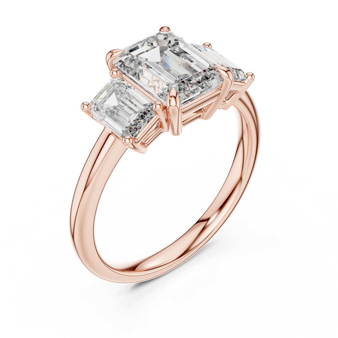 3ct Emerald Trio