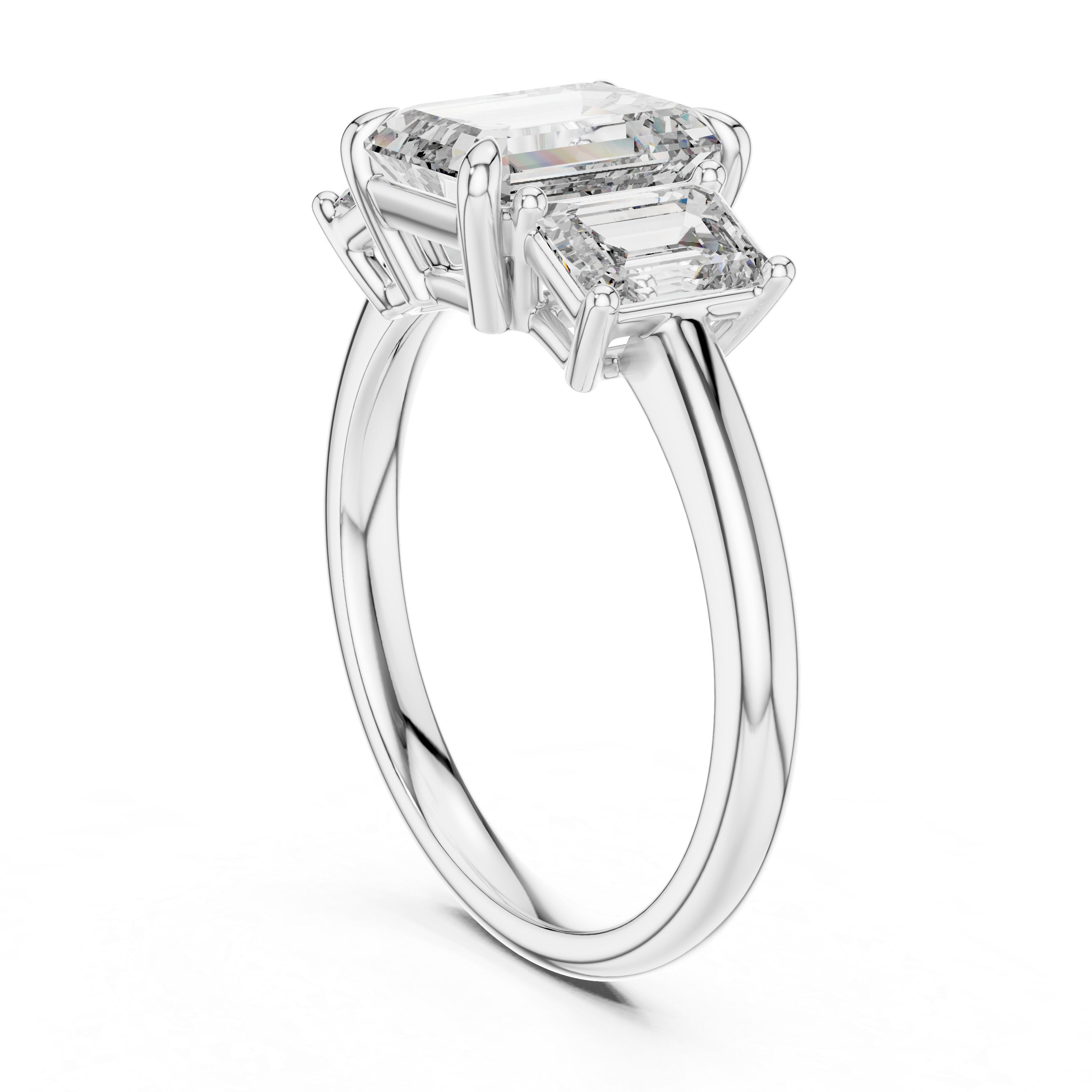 3ct Emerald Trio
