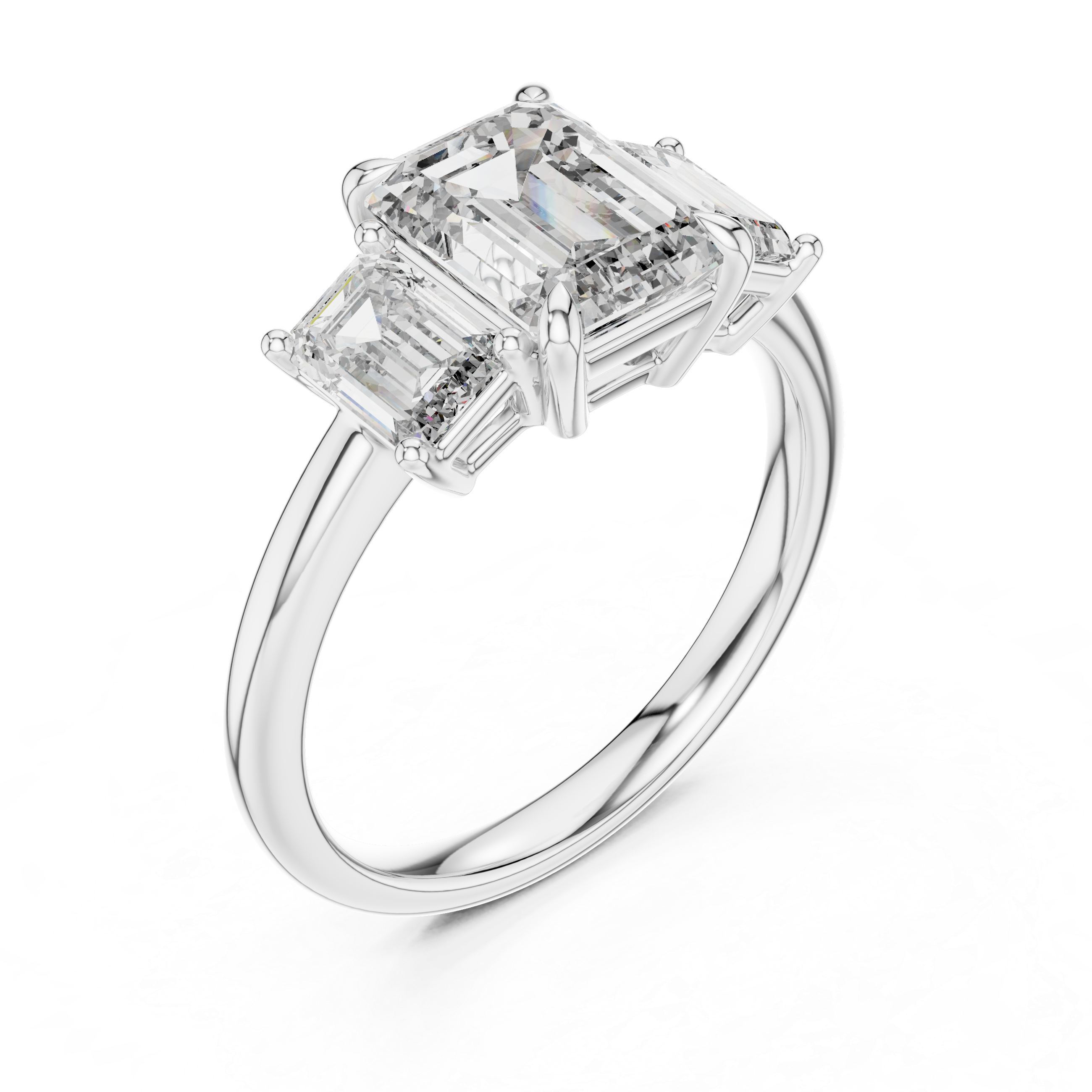 3ct Emerald Trio
