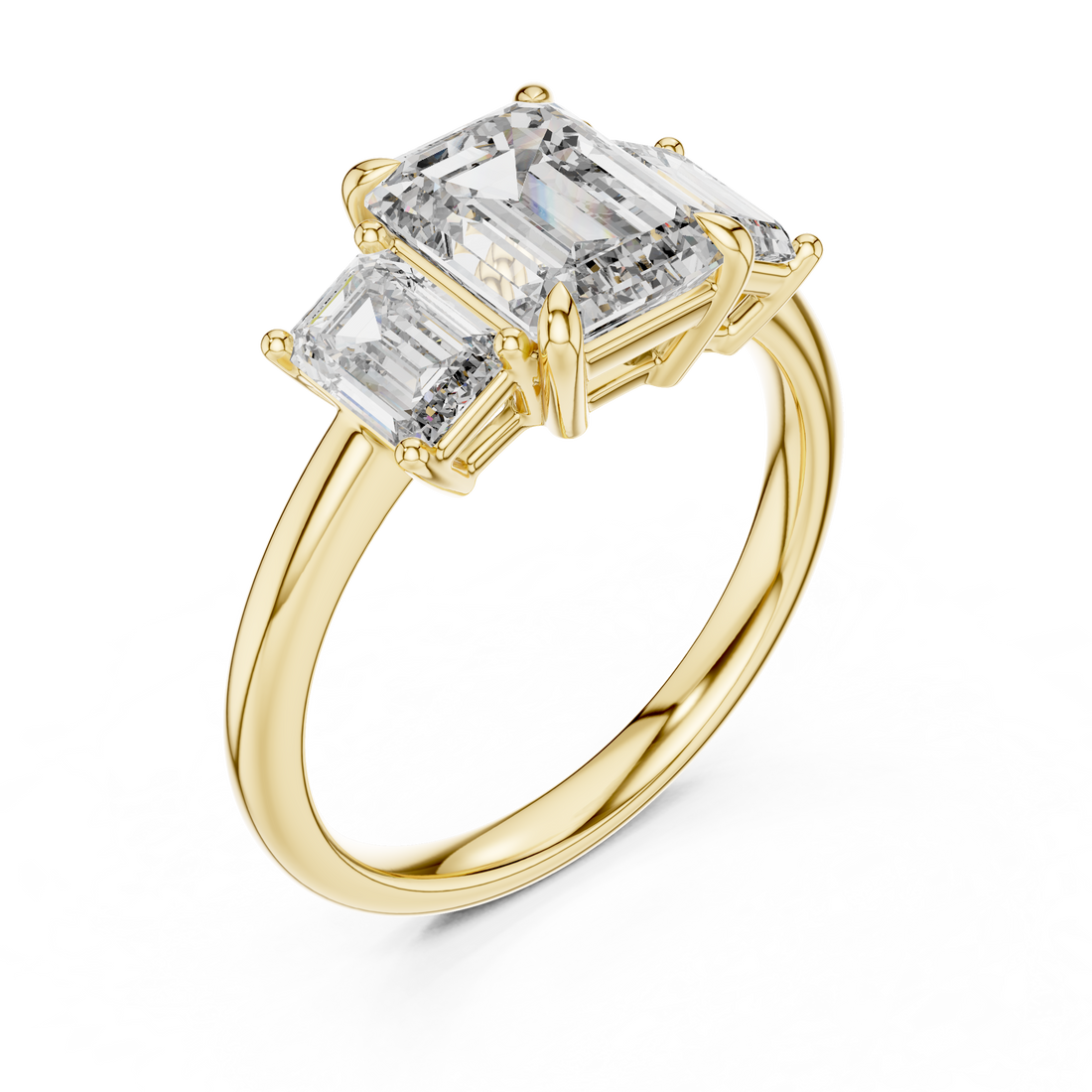 3ct Emerald Trio