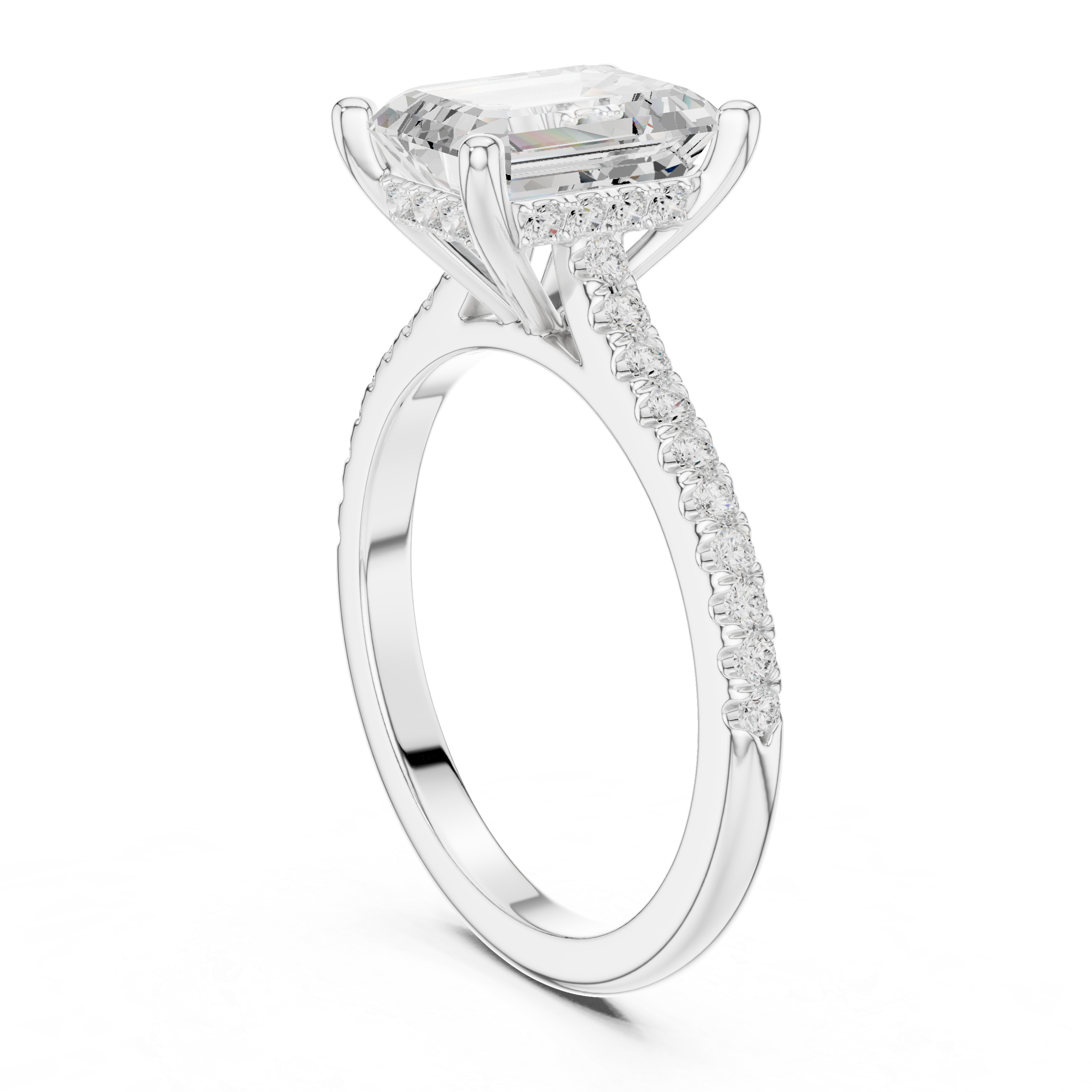 1ct Emerald Eternal Grace Diamond