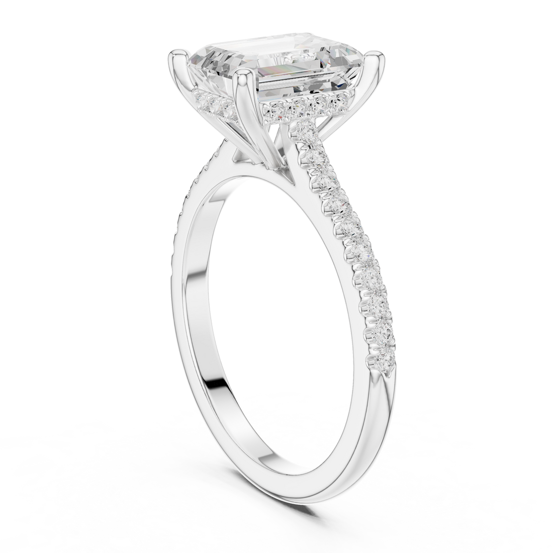 1ct Emerald Eternal Grace Diamond