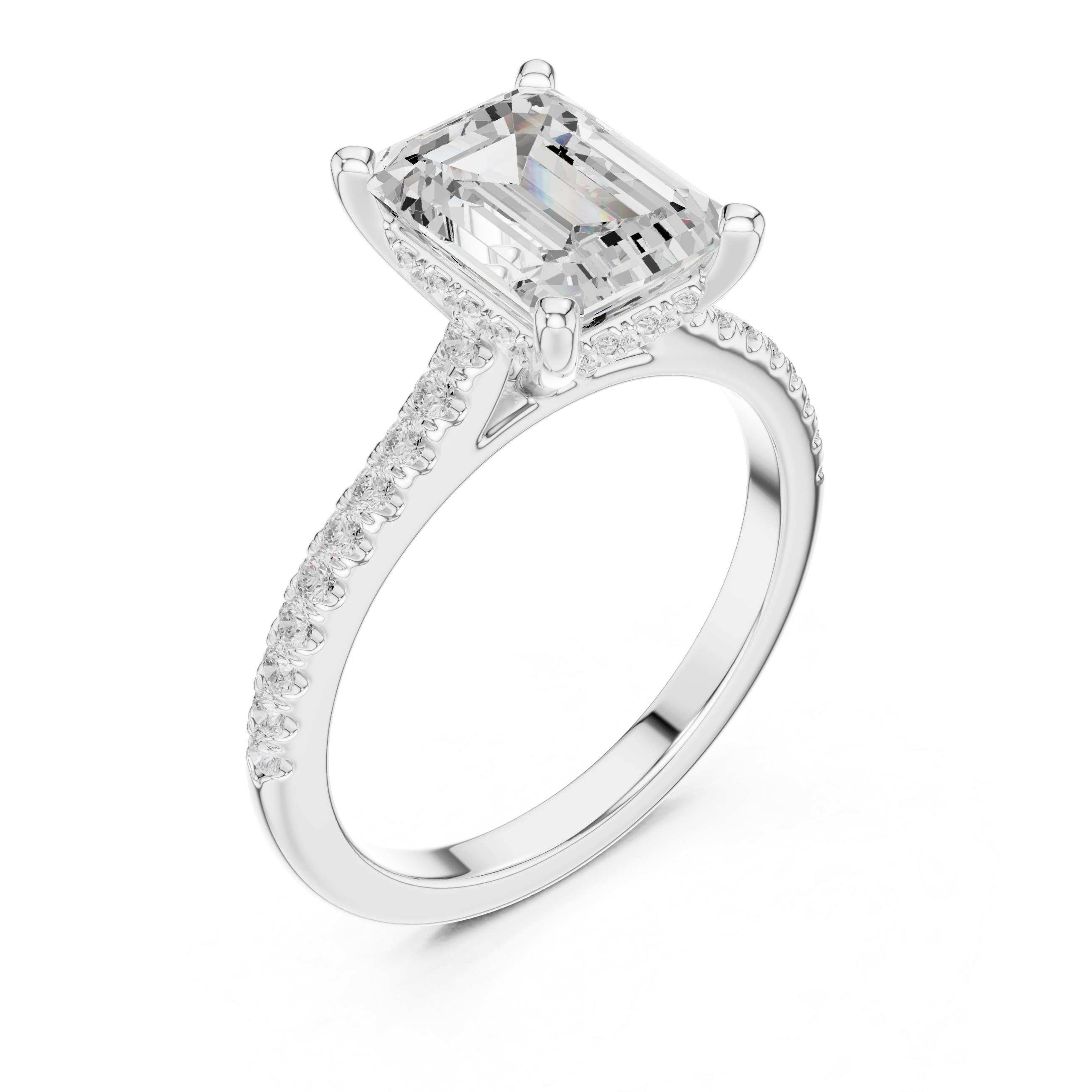 1ct Emerald Eternal Grace Diamond