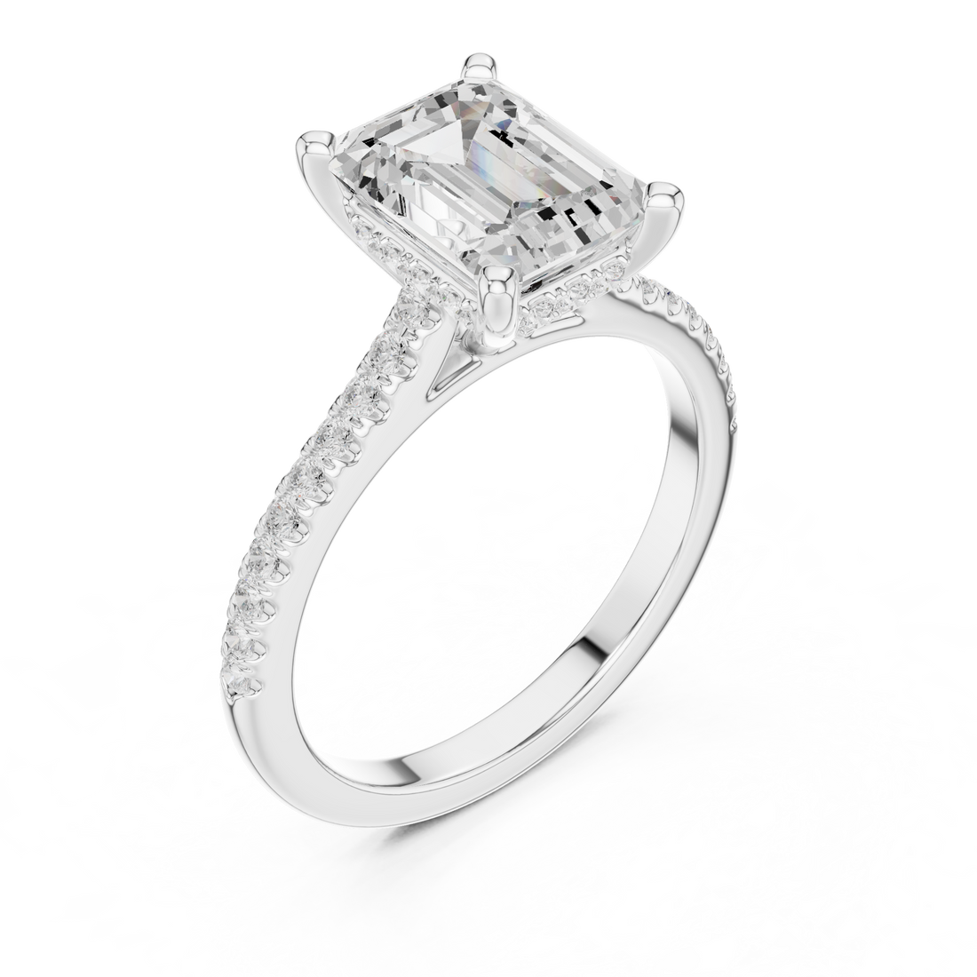 1ct Emerald Eternal Grace Diamond