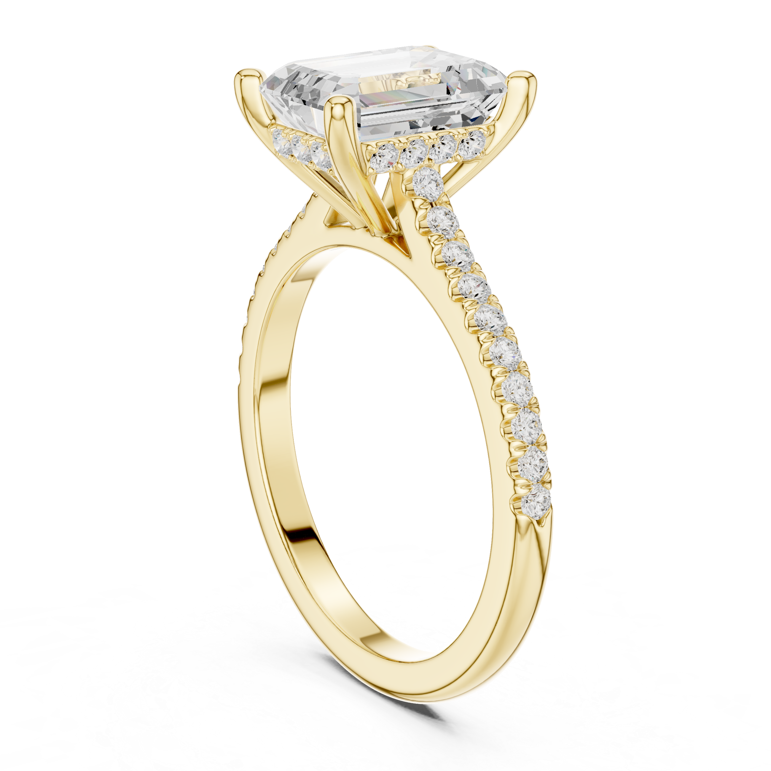 1ct Emerald Eternal Grace Diamond