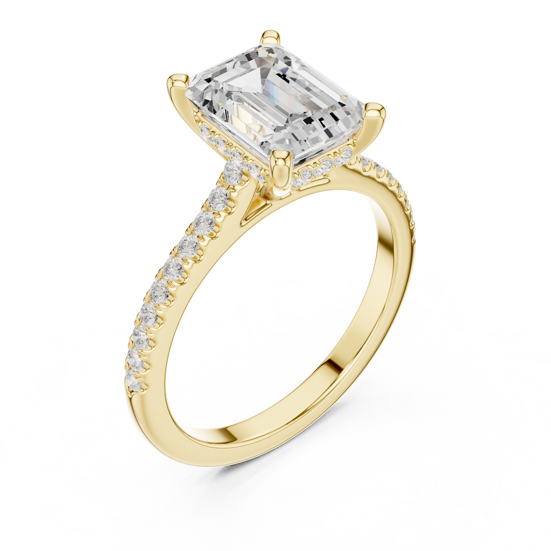 1ct Emerald Eternal Grace Diamond