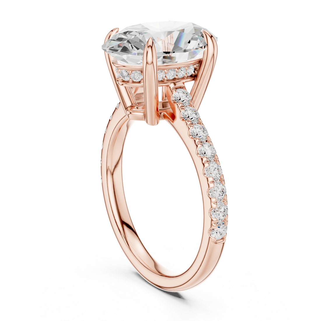 3ct Oval solitaire ring