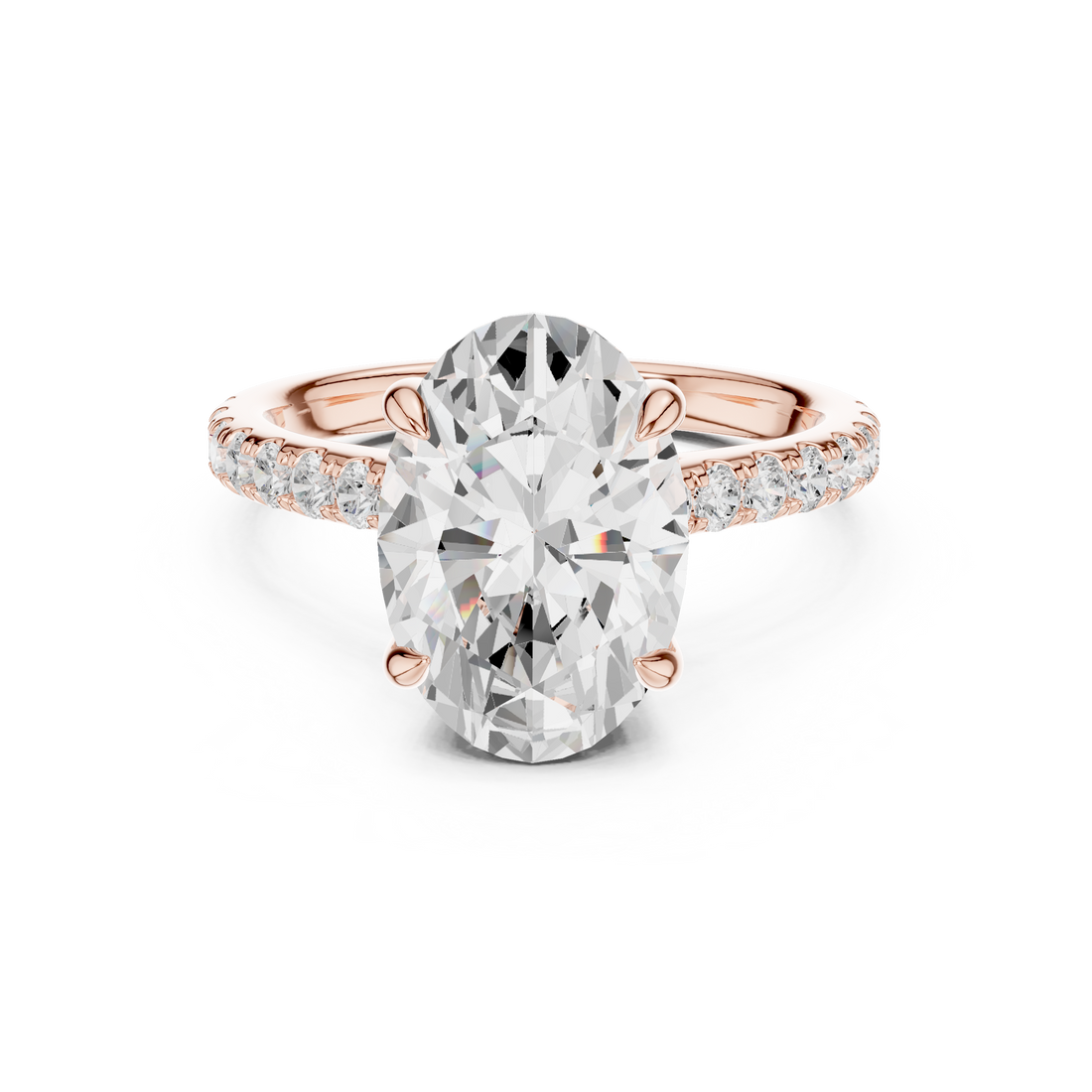 3ct Oval solitaire ring