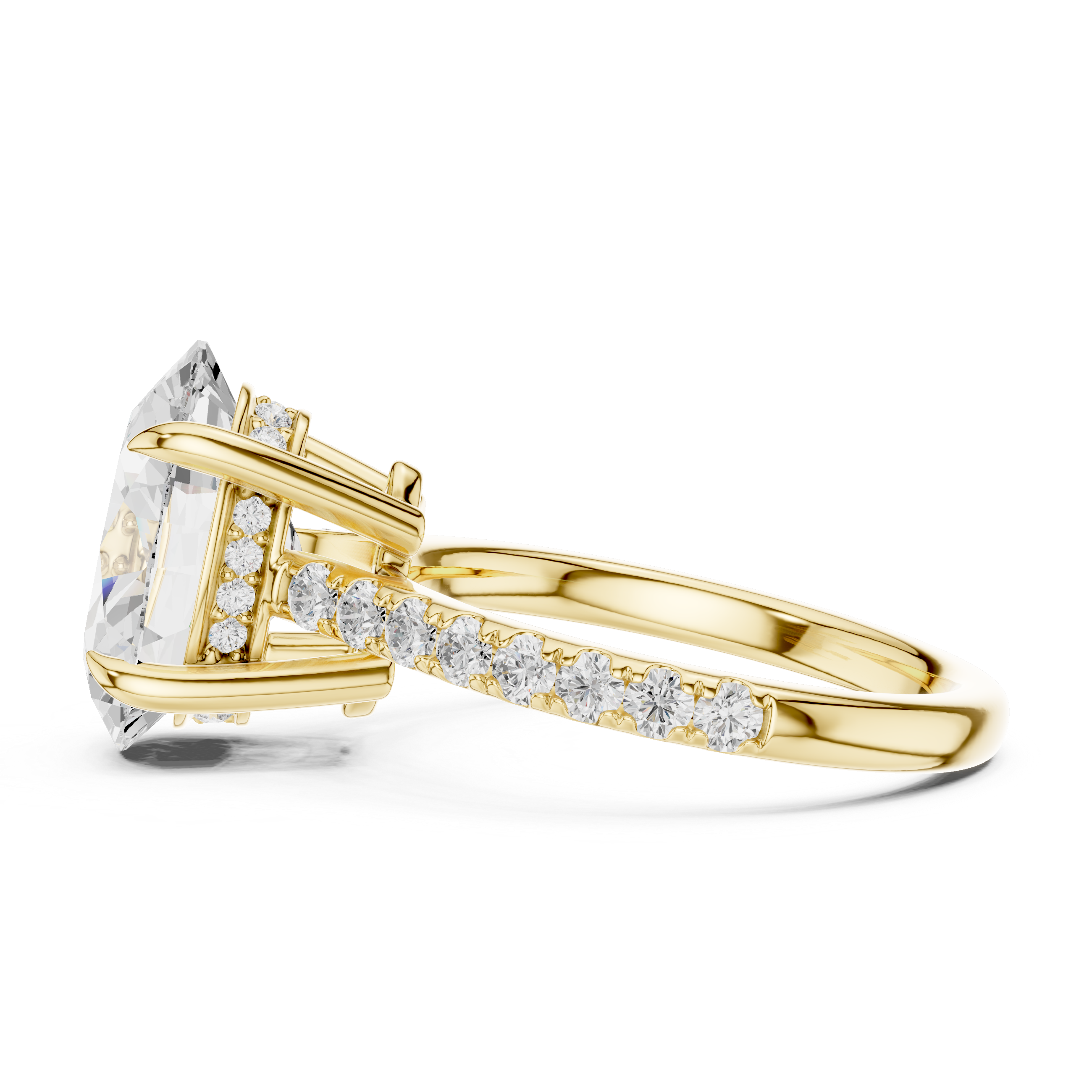 3ct Oval solitaire ring