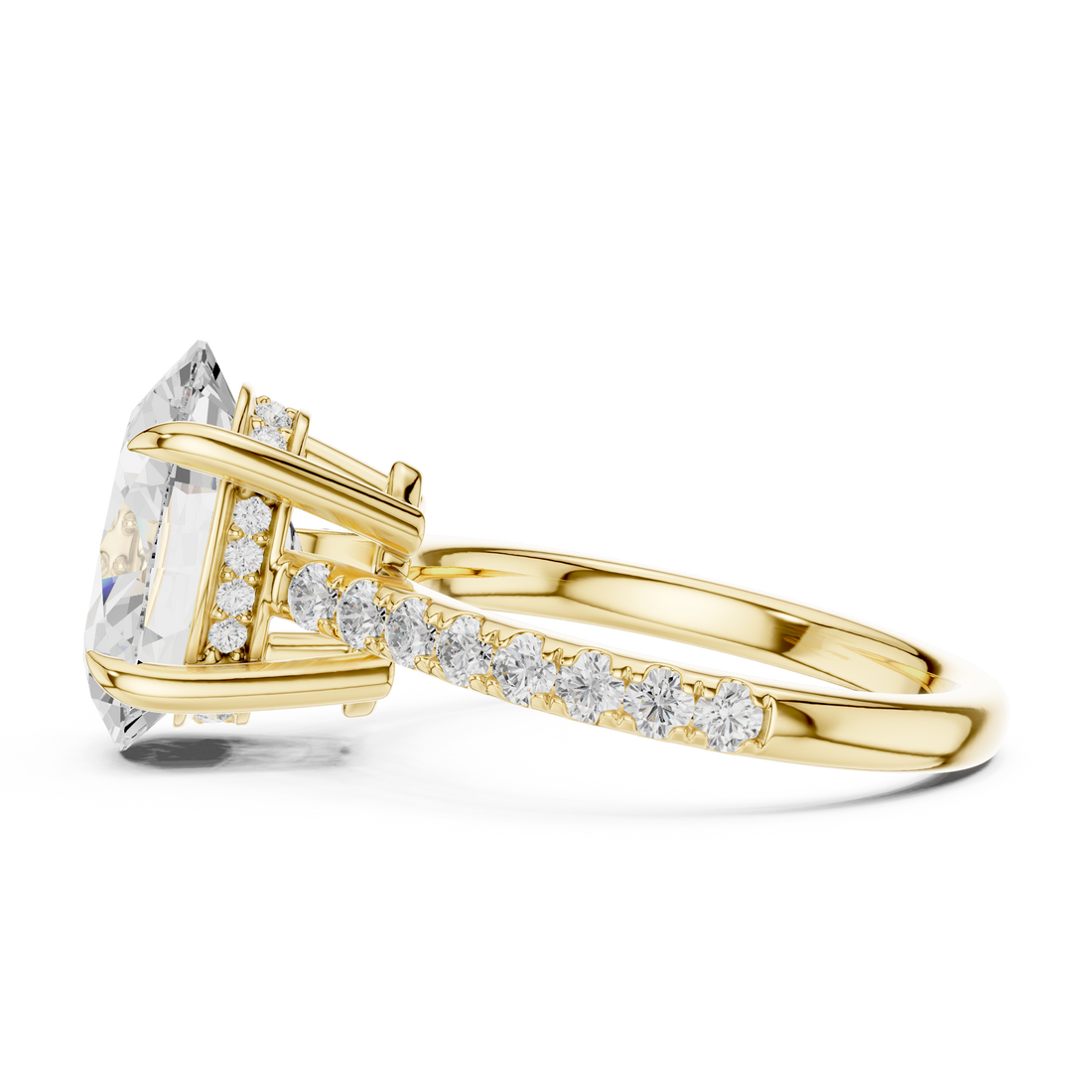 3ct Oval solitaire ring