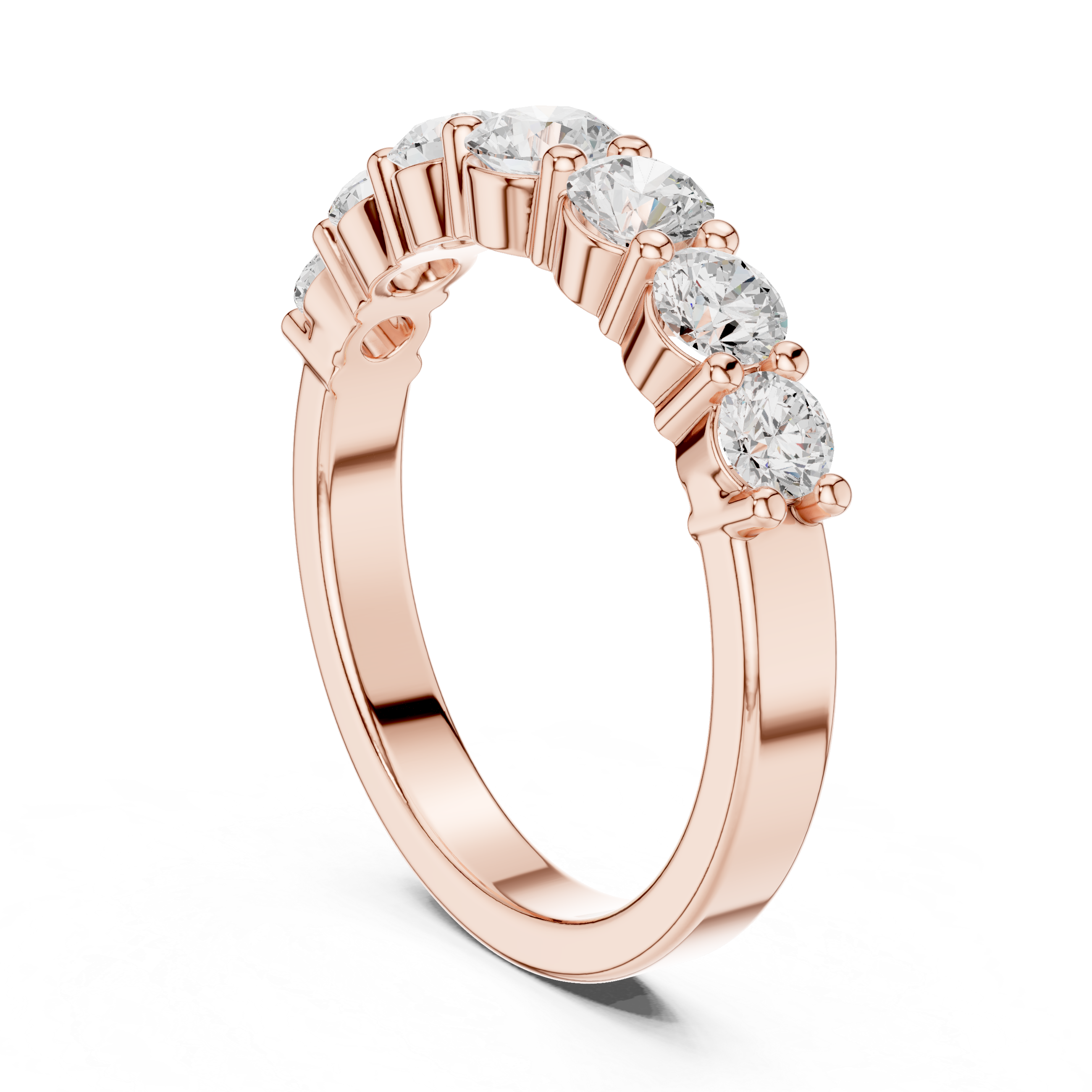 Half eternity band