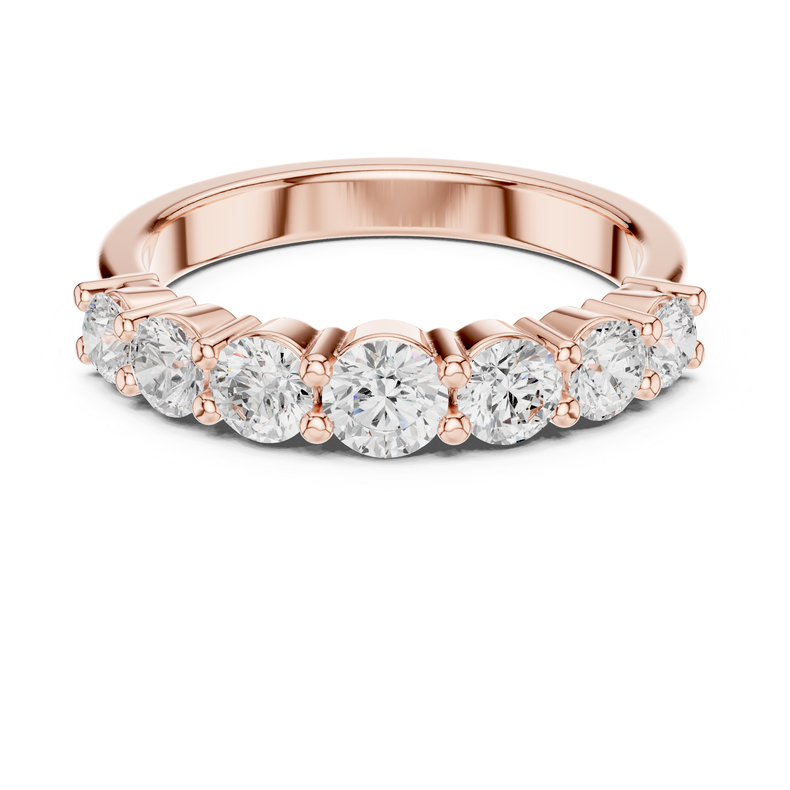 Half eternity band
