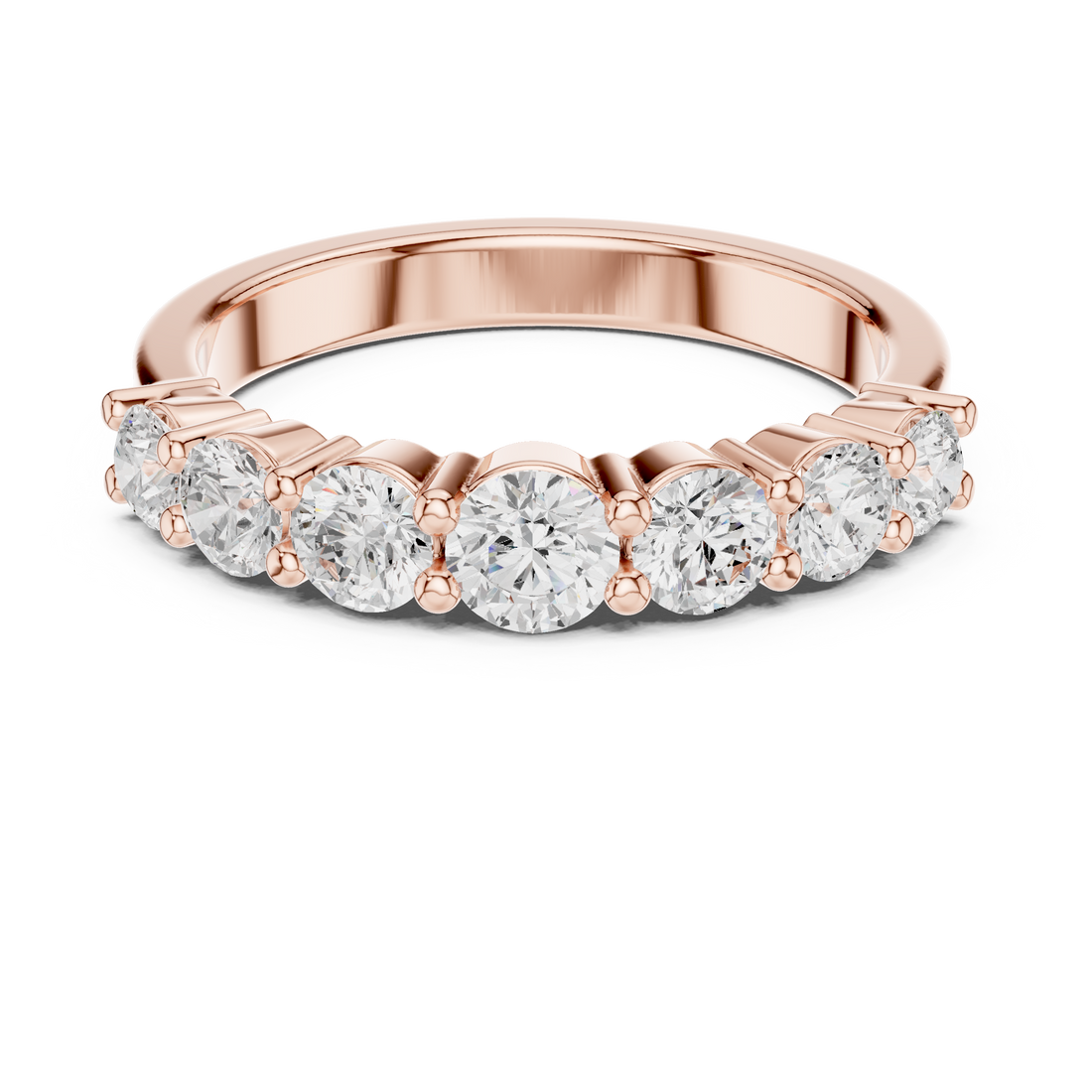 Half eternity band