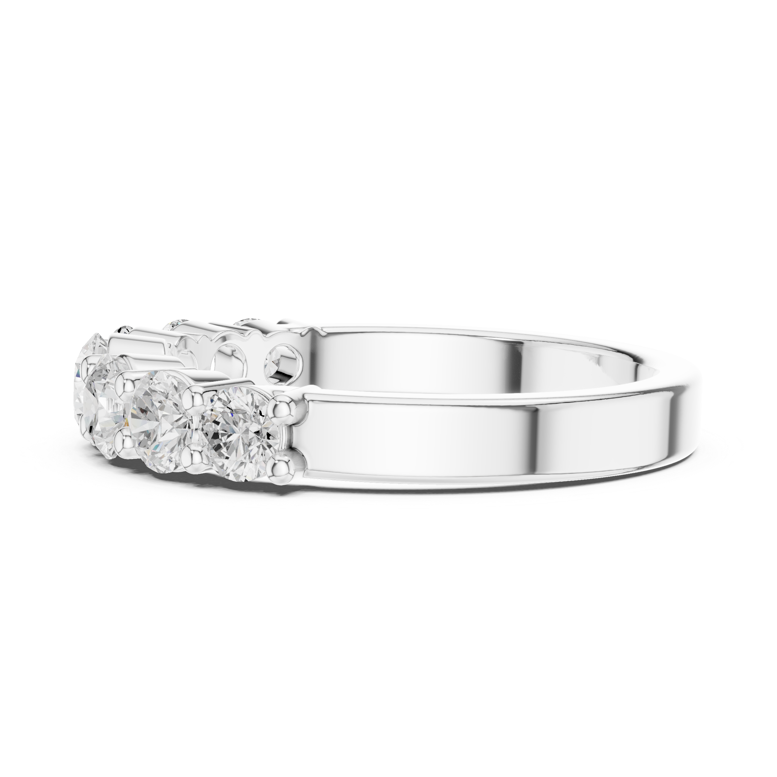 Half eternity band