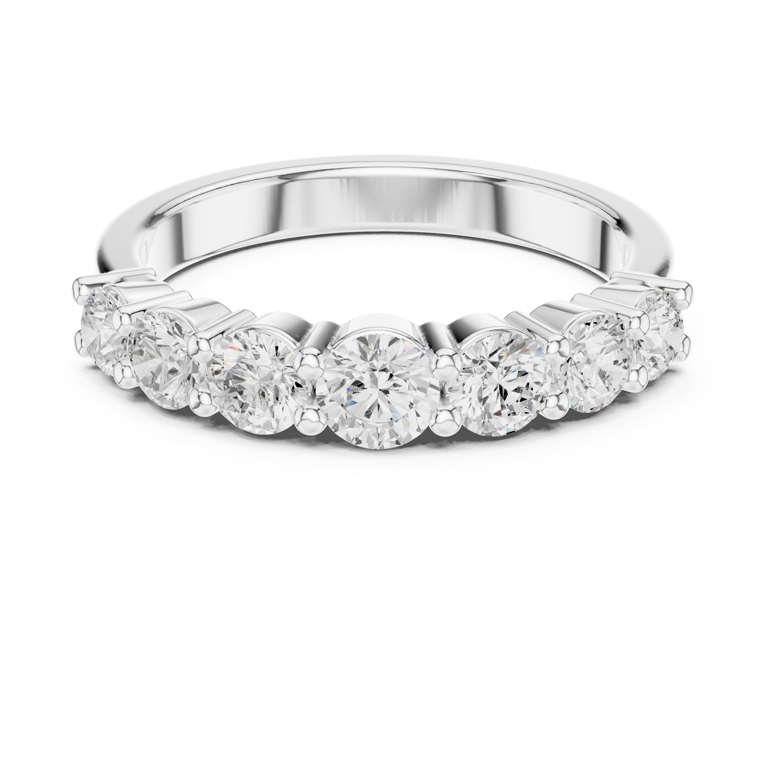 Half eternity band