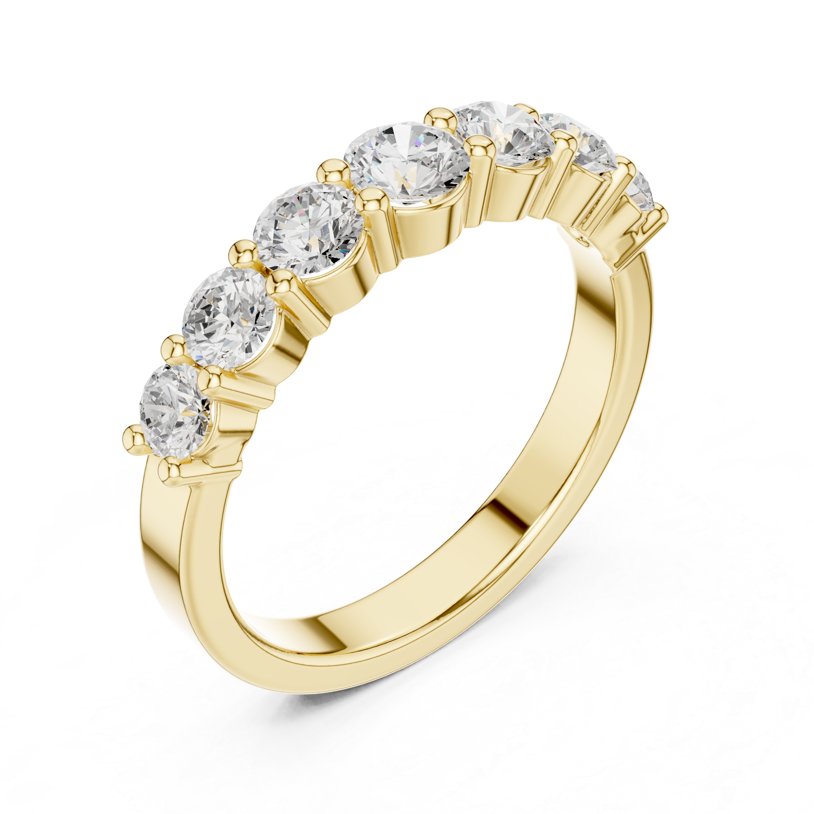 Half eternity band