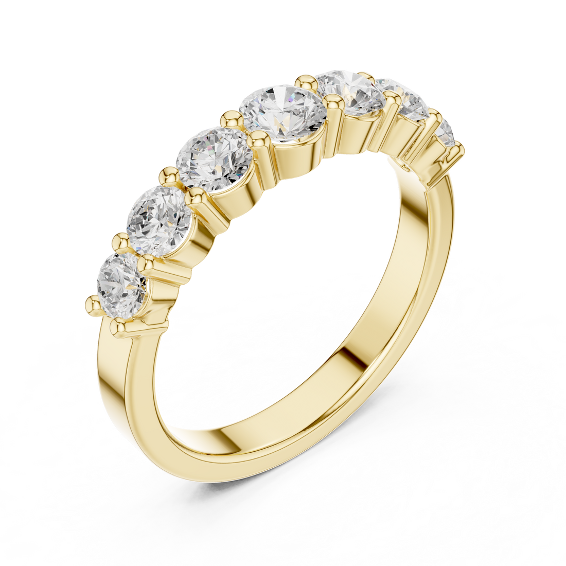 Half eternity band
