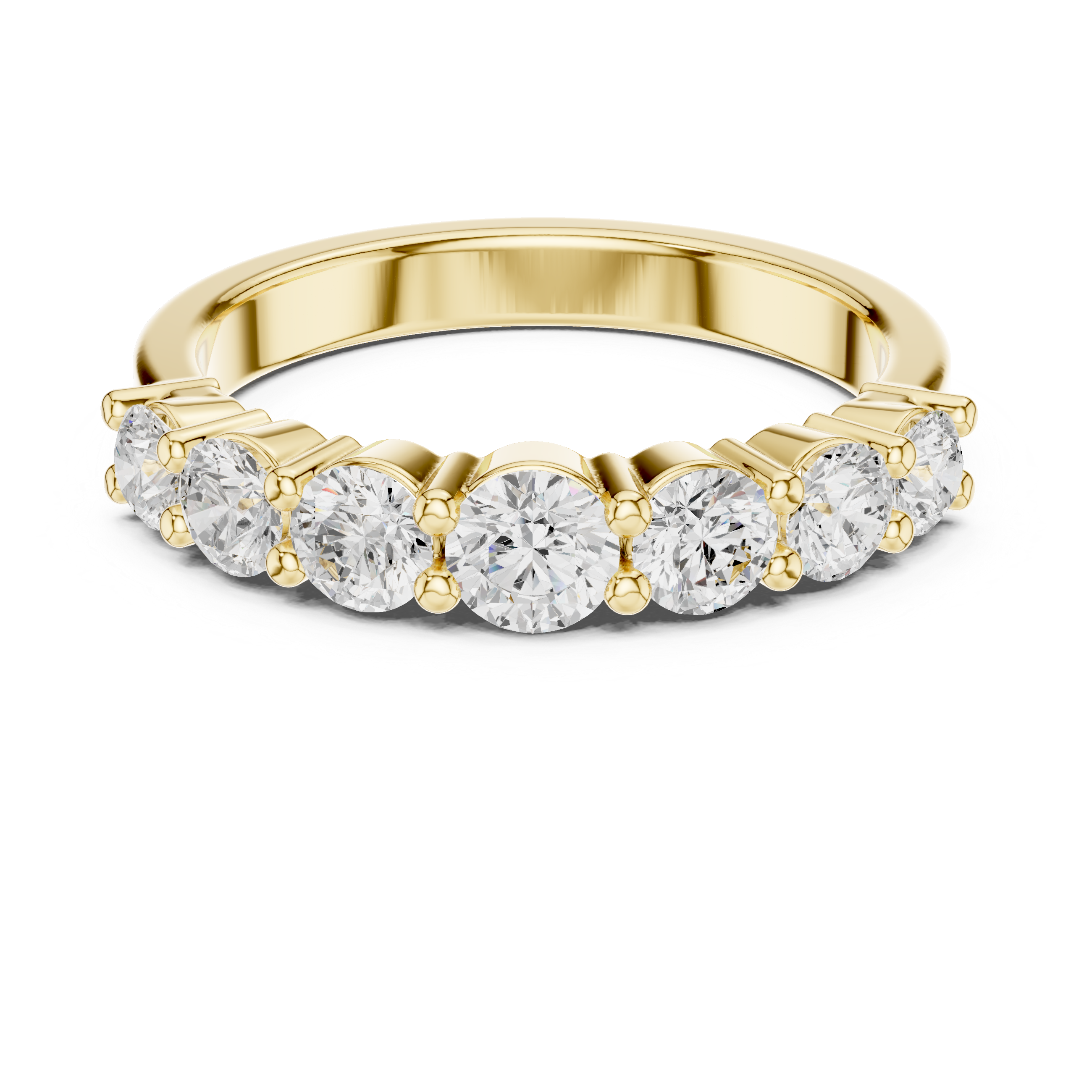 Half eternity band