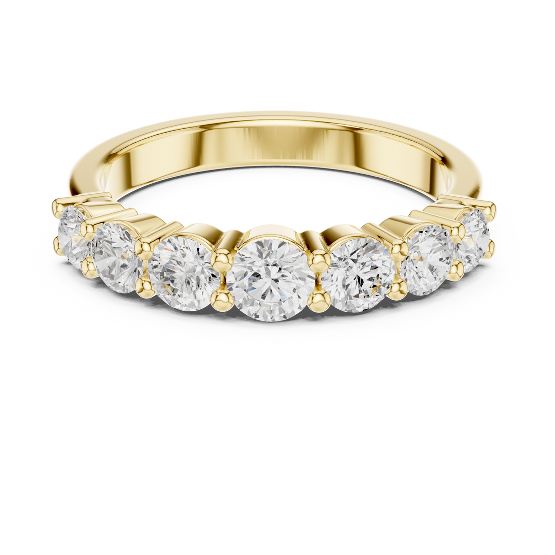 Half eternity band